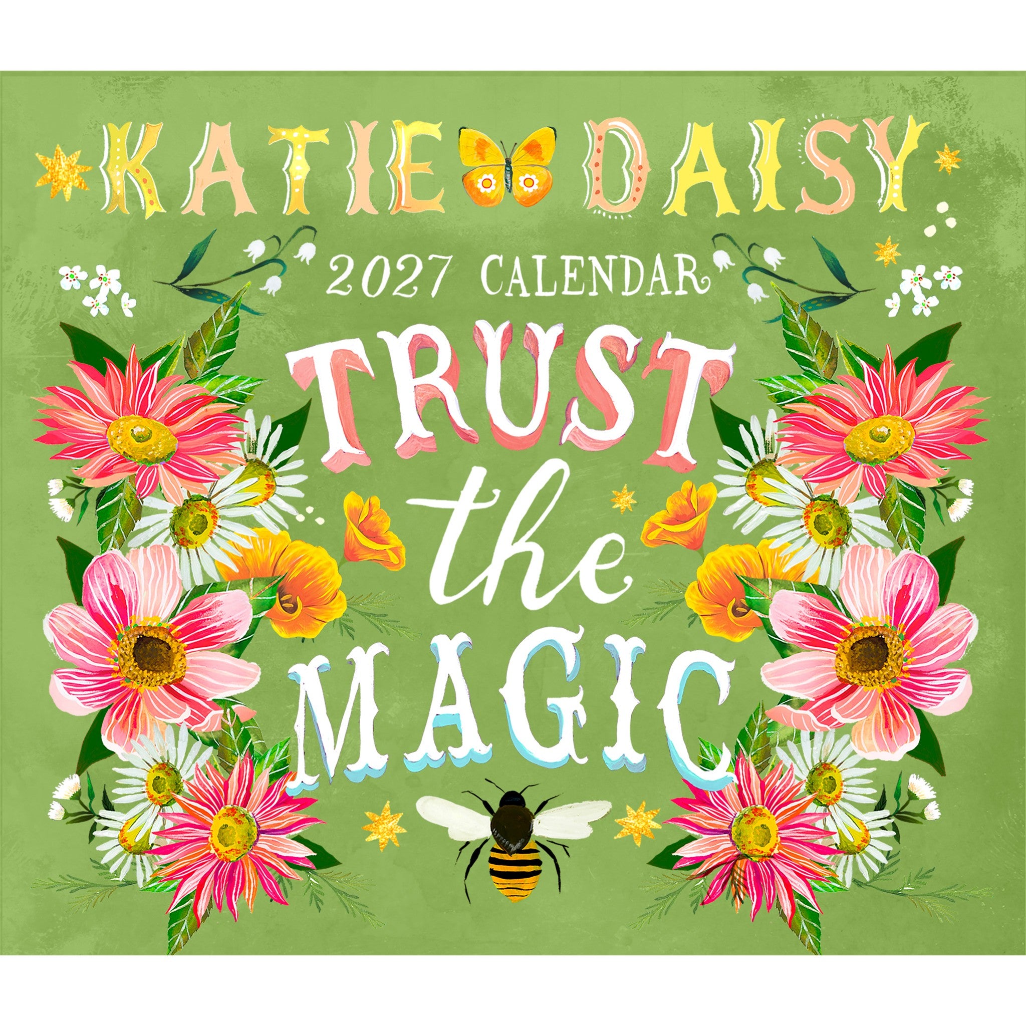 Katie Daisy 2027 Box Calendar - Online Only
