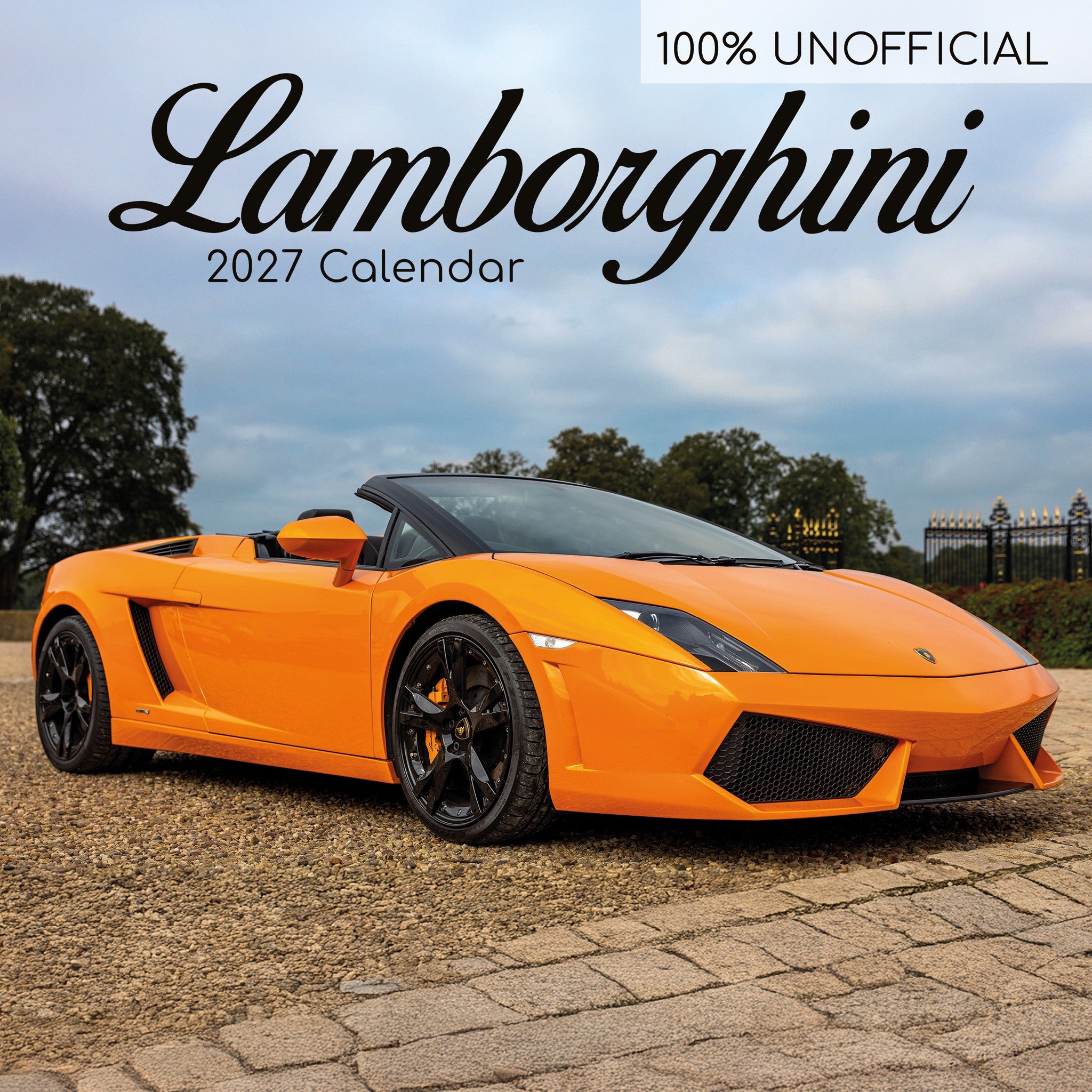 Lamborghini 2027 Wall Calendar