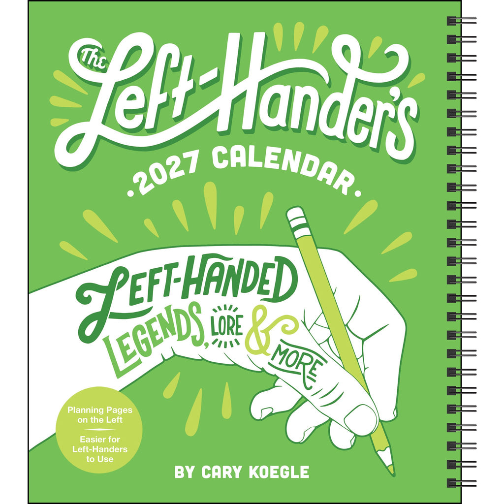 Hander Left-Hander's 2027 Engagement Calendar