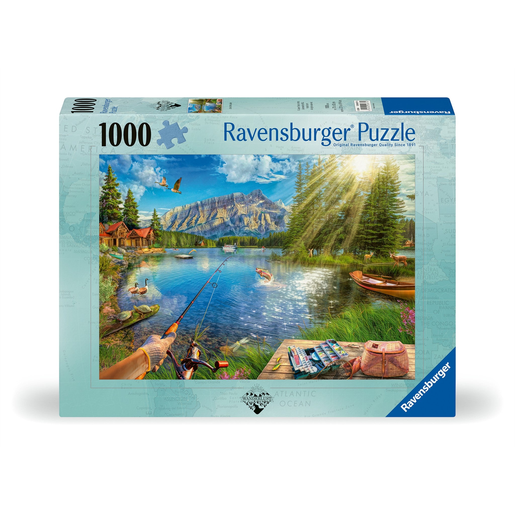 Life at the Lake 1000 Piece Puzzle