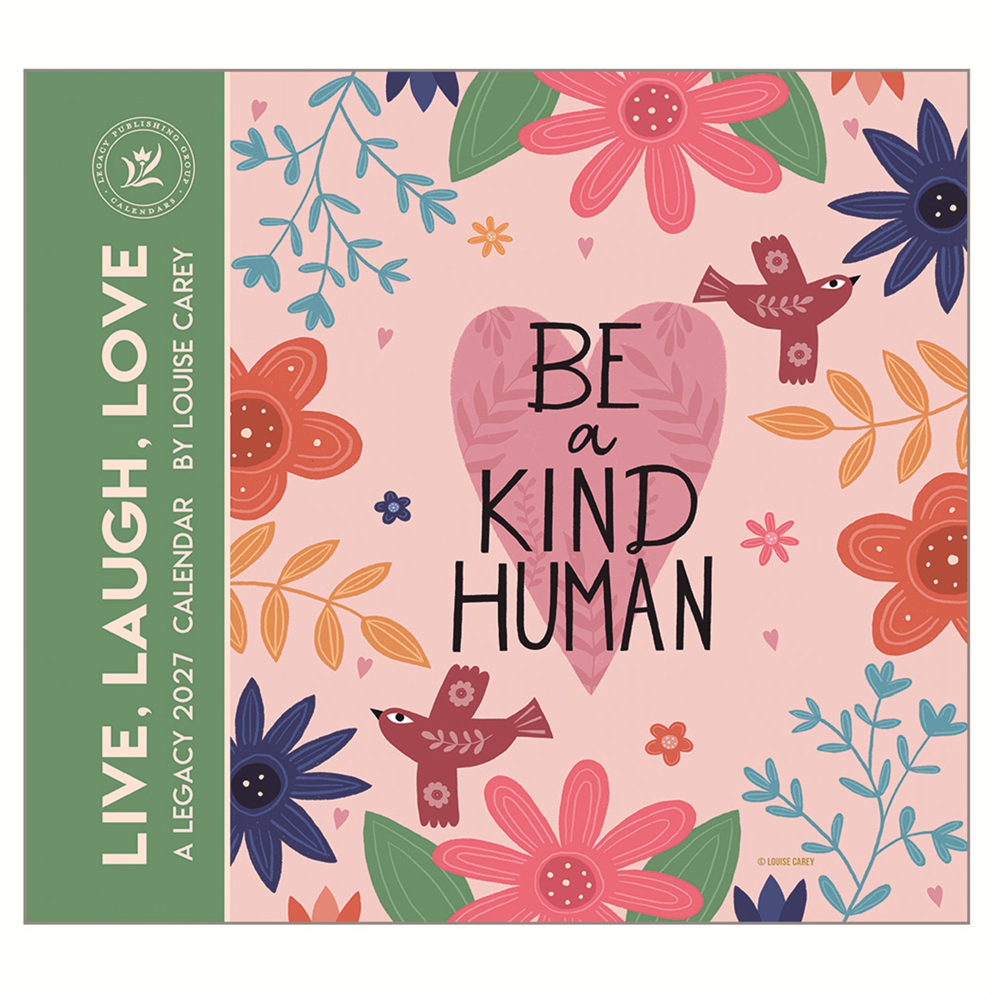 Live, Laugh, Love 2027 Wall Calendar