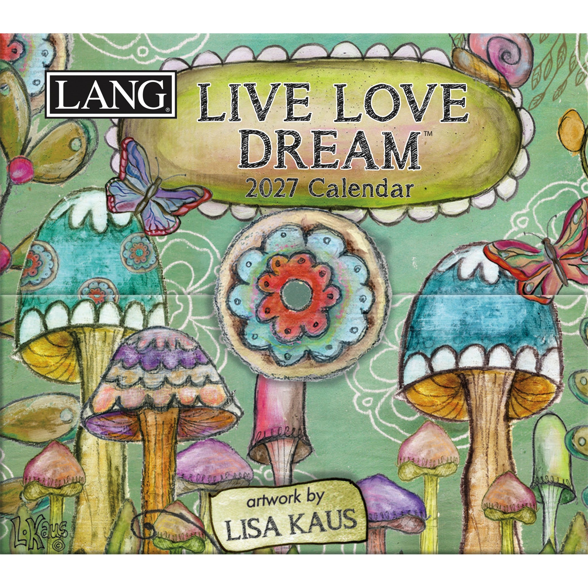 Live Love Dream 2027 Small Box Calendar