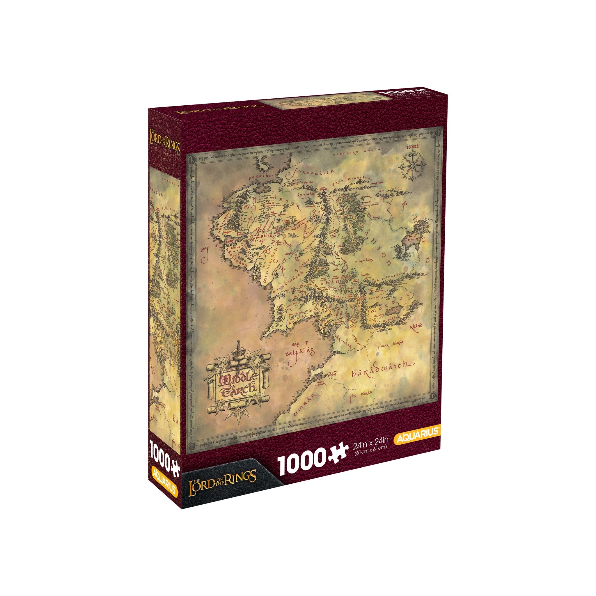 Lord of the Rings Heat Stamp 1000 Piece Puzzle