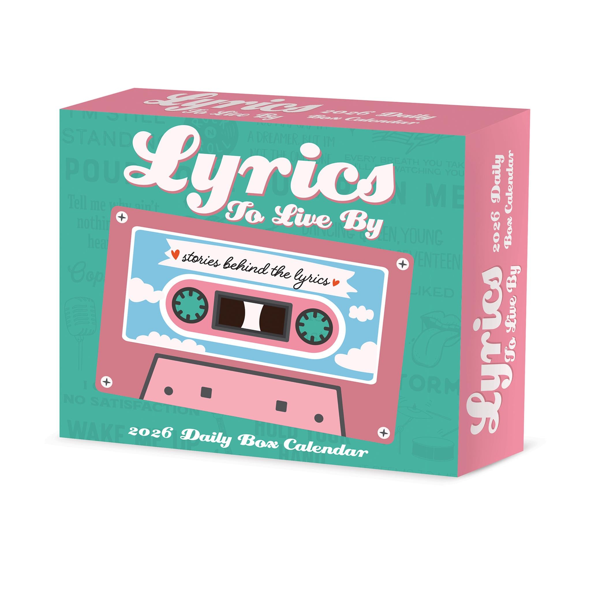 Lyrics To Live By 2026 Box Calendar - Online Only