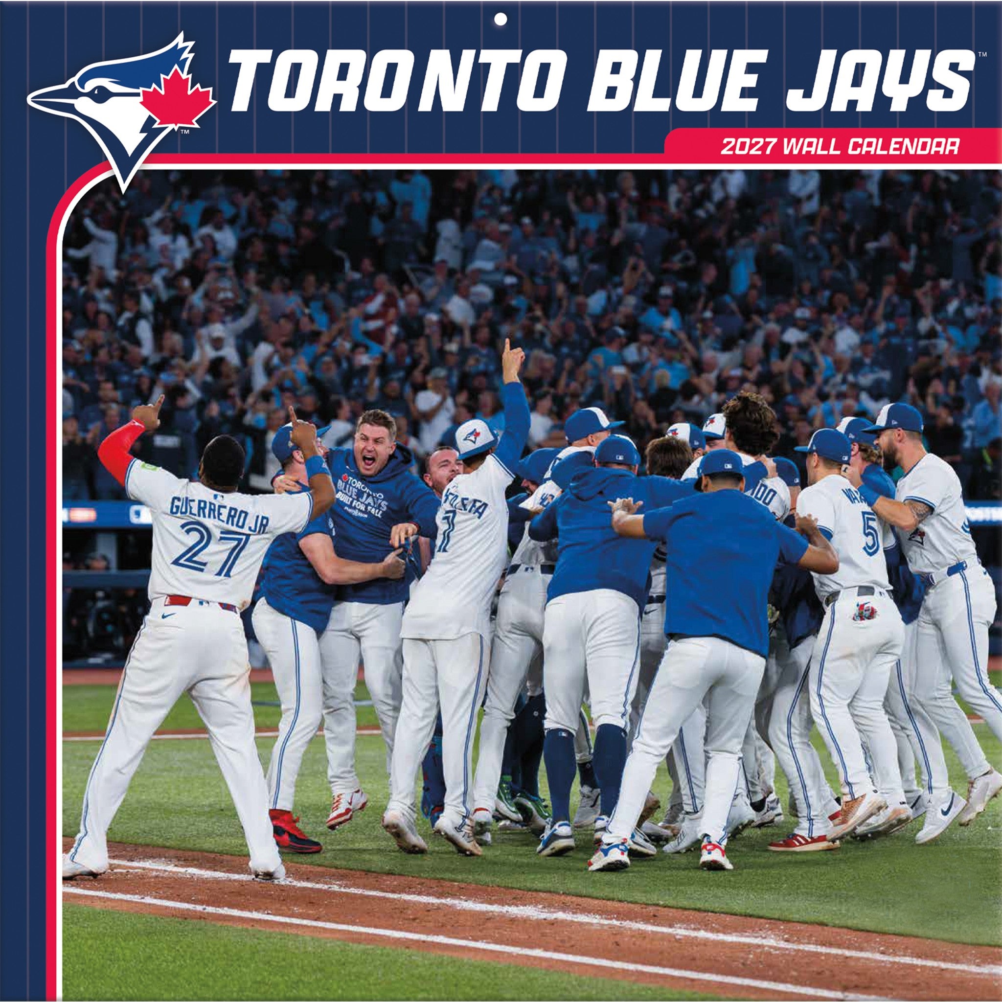 MLB Toronto Blue Jays 2027 Wall Calendar