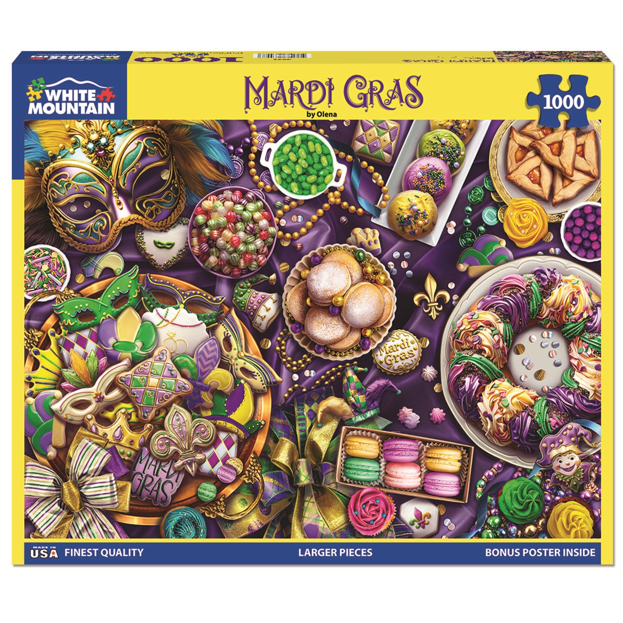 Mardi Gras 1000 Piece Puzzle - Online Only