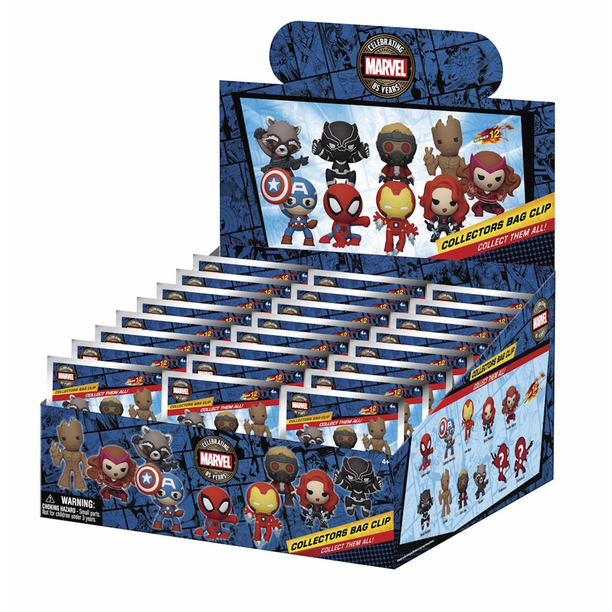 Marvel Blind-Pack Backpack Clips