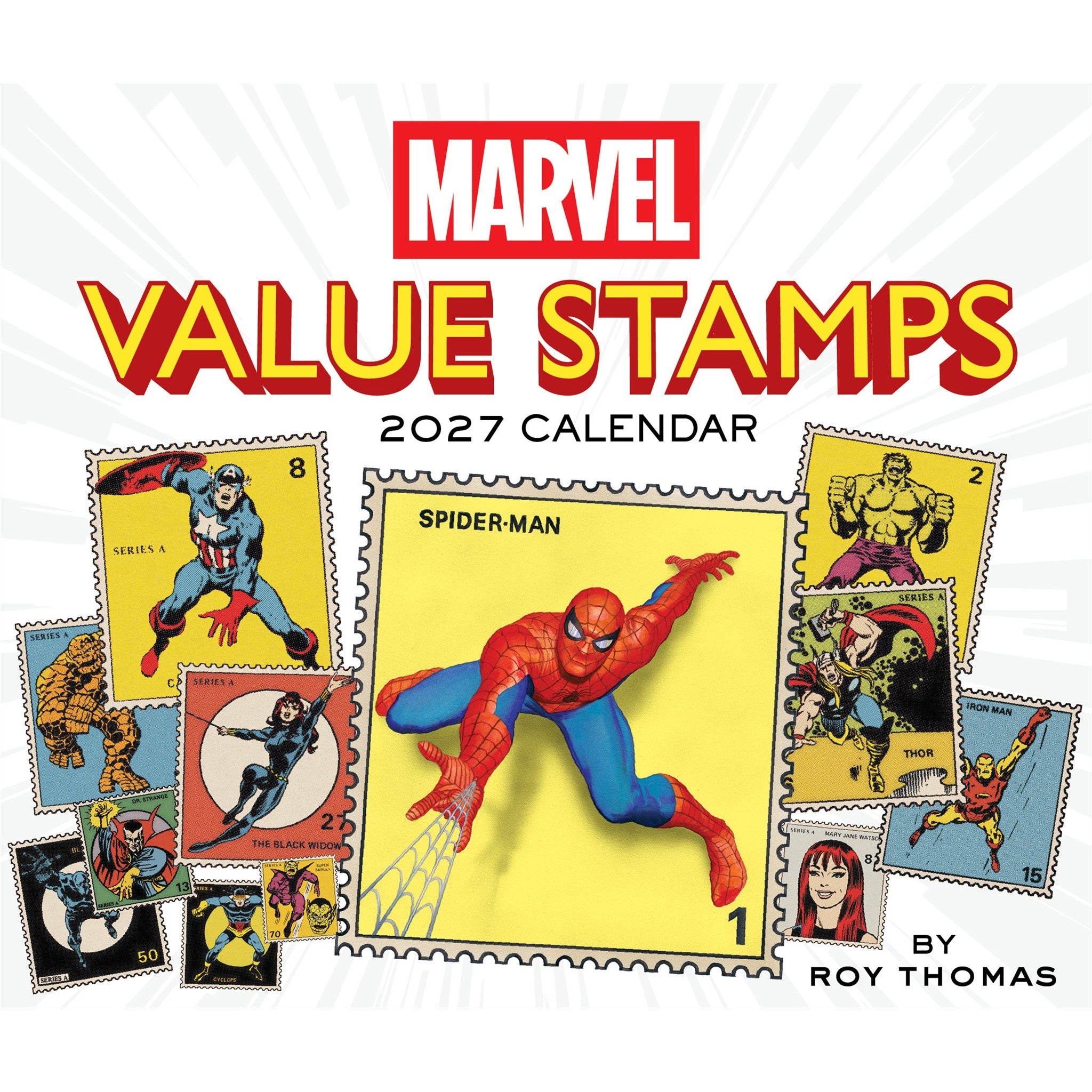 Marvel Value Stamps 2027 Box Calendar
