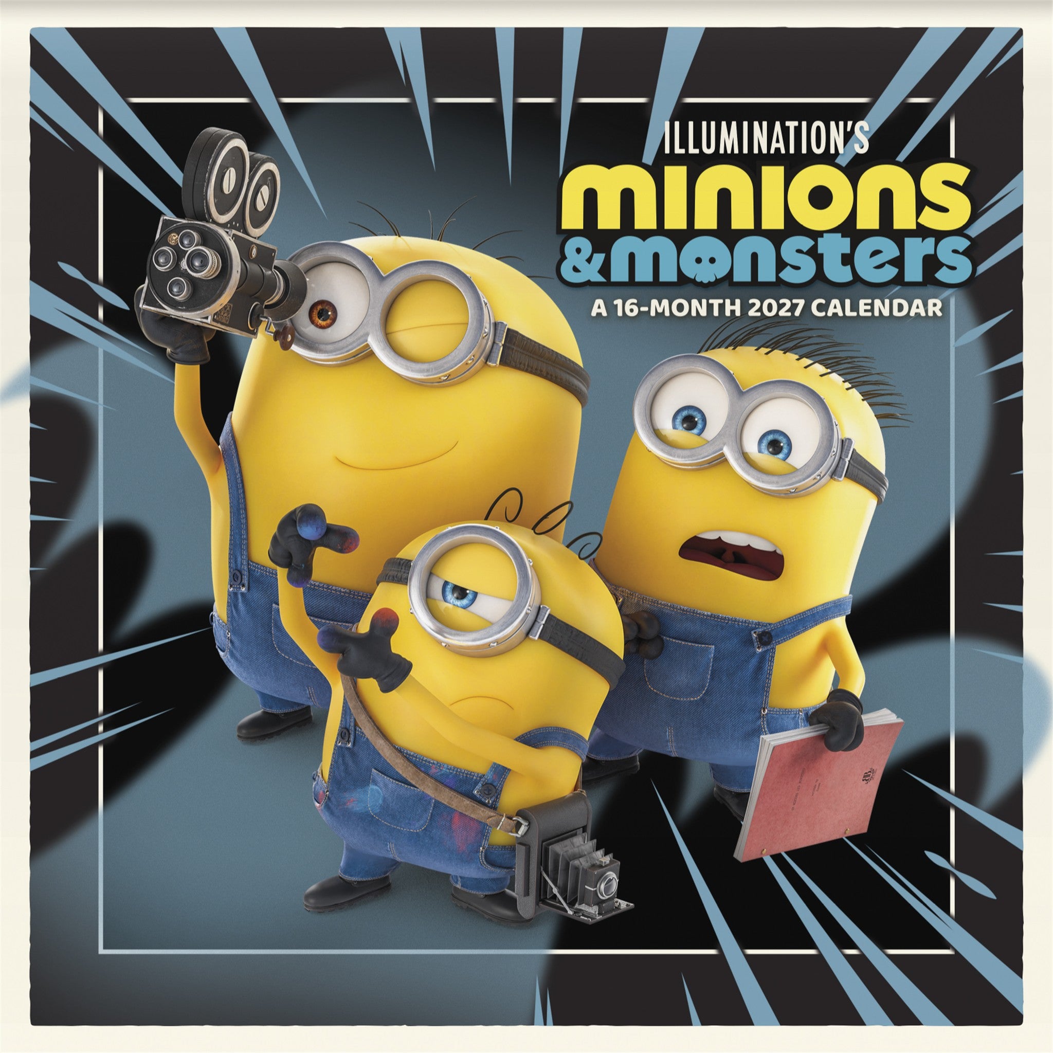 Minions and Monsters 2027 Wall Calendar