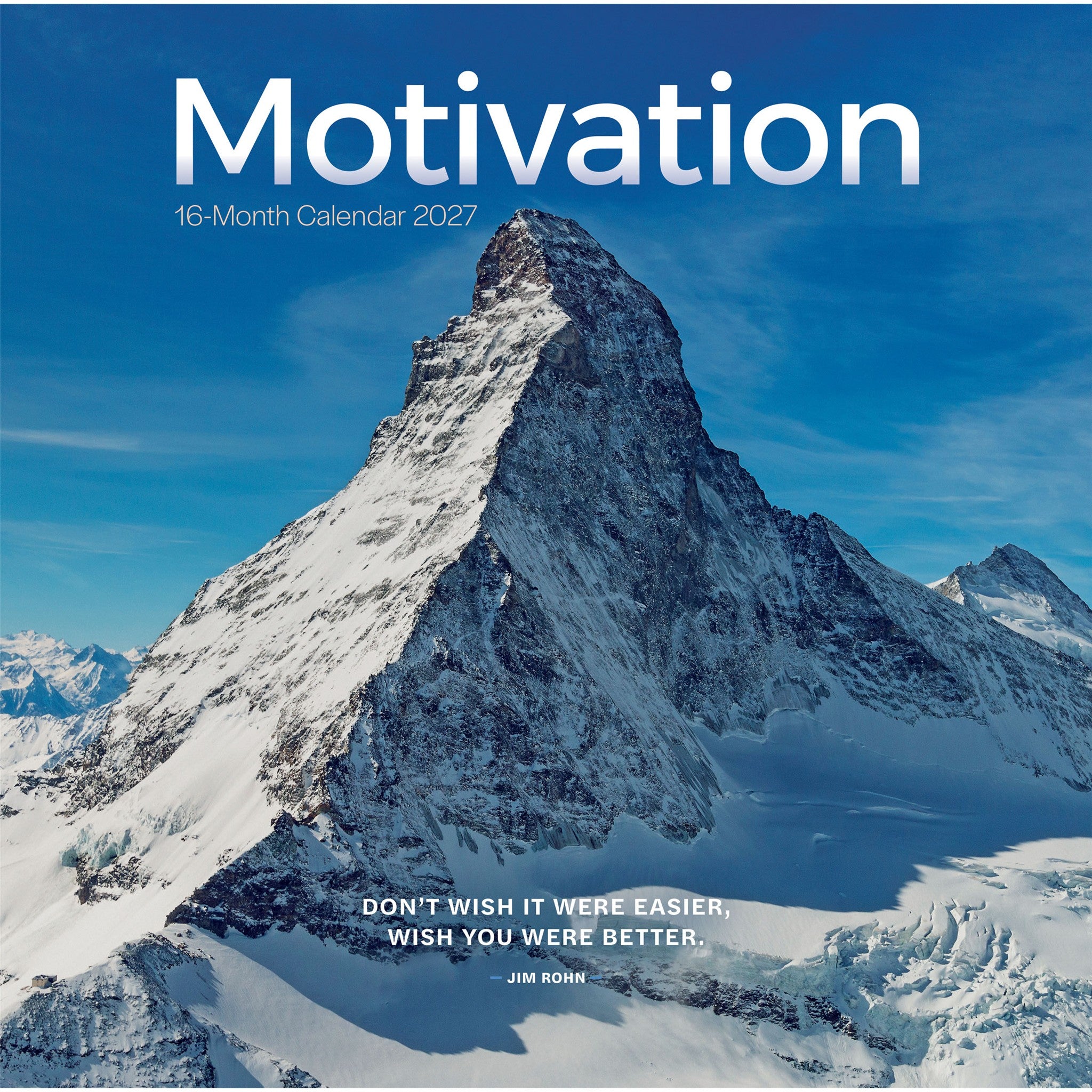 Motivation 2027 Wall Calendar