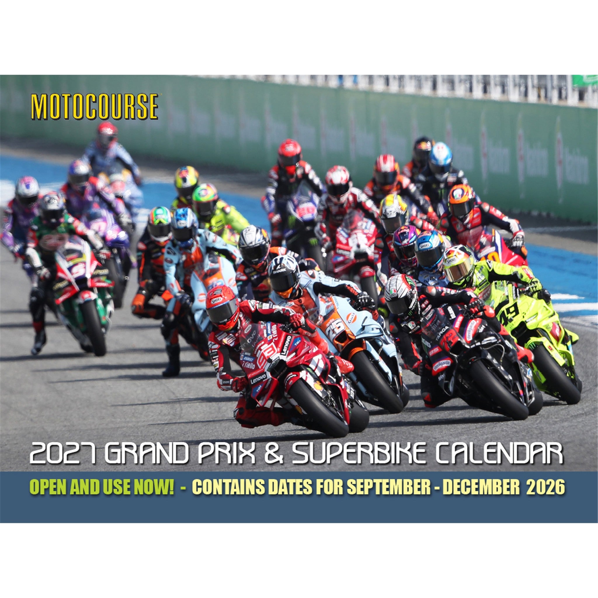 Motocourse Grand Prix and Superbike 2027 Wall Calendar