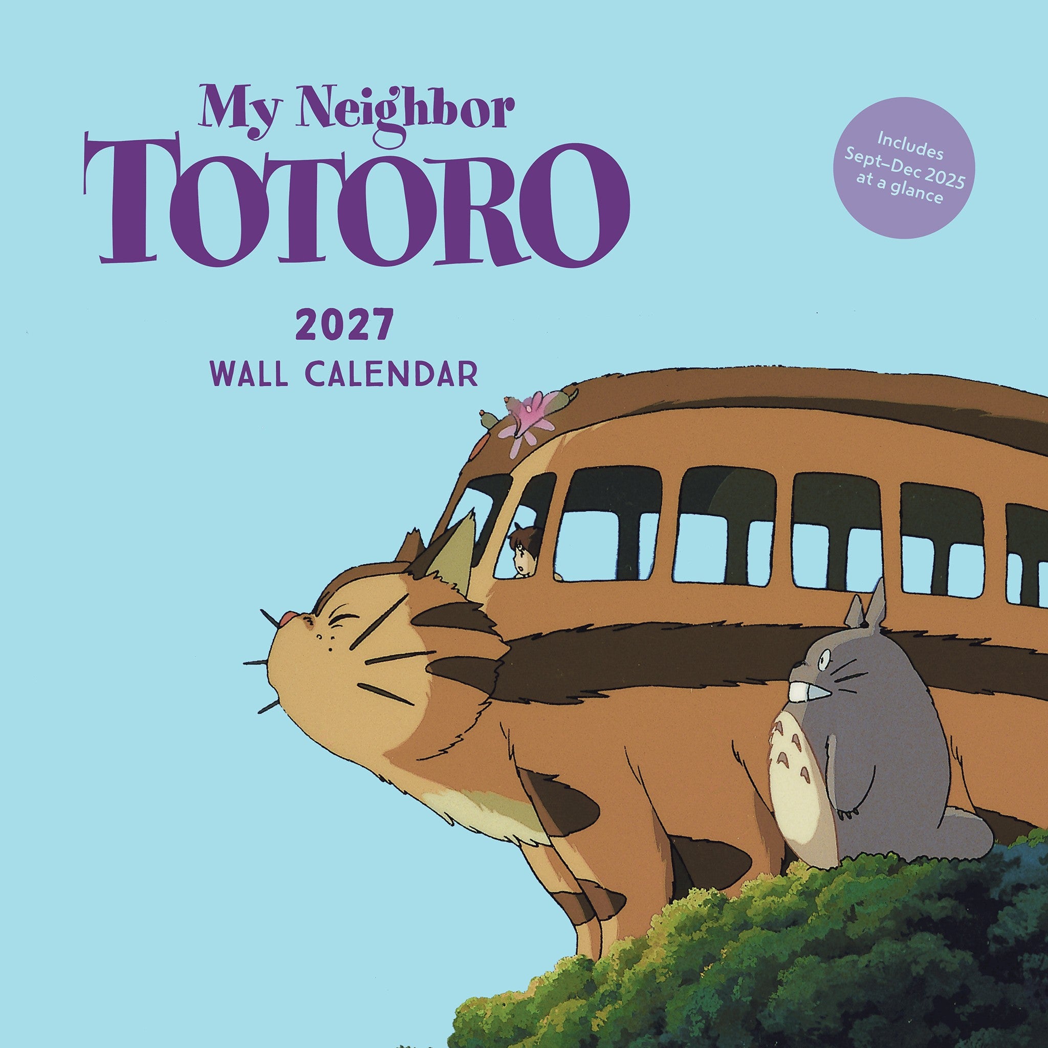 My Neighbor Totoro Studio Ghibli 2027 Wall Calendar - Online Only