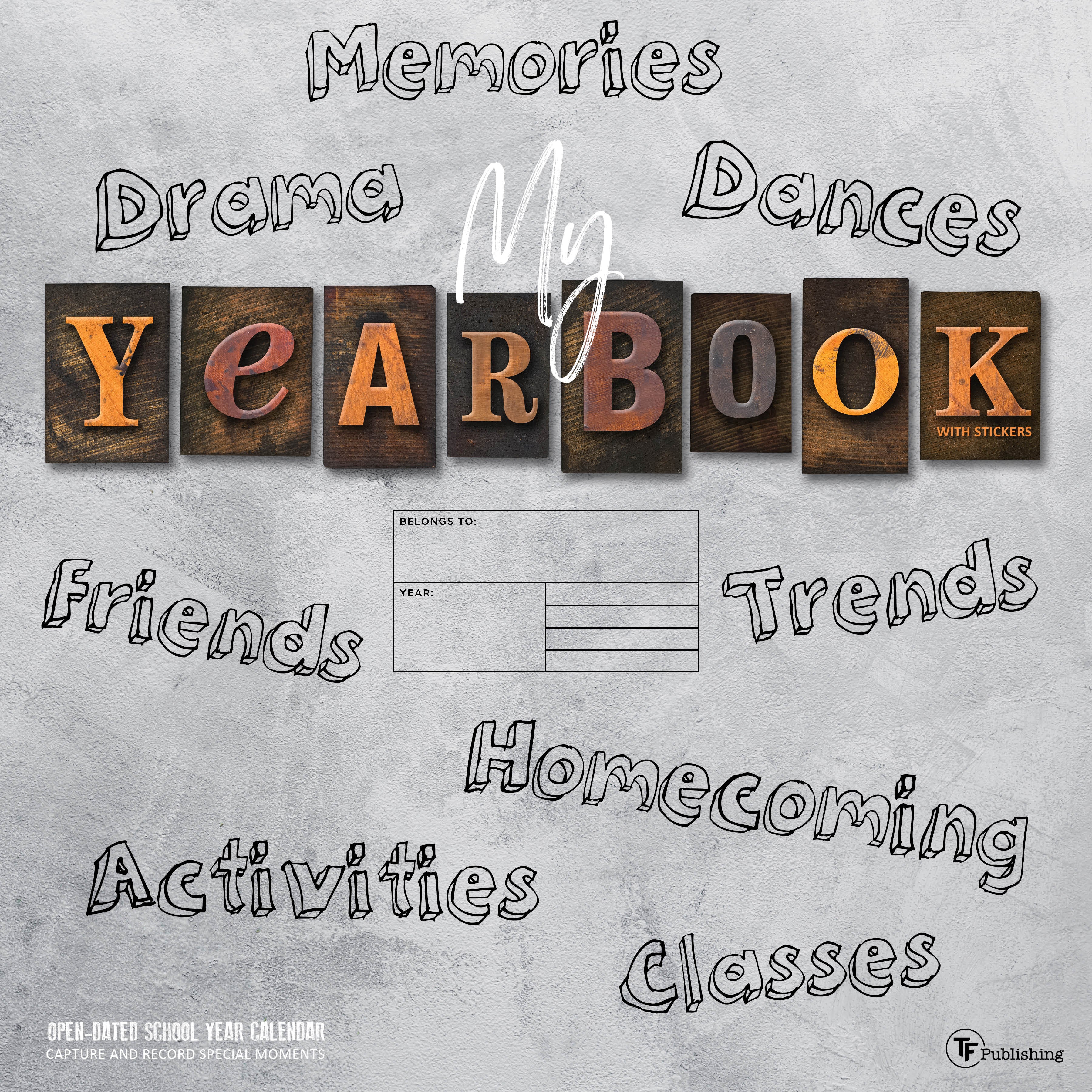 My Year Book Undated Wall - Calendar Club Canada