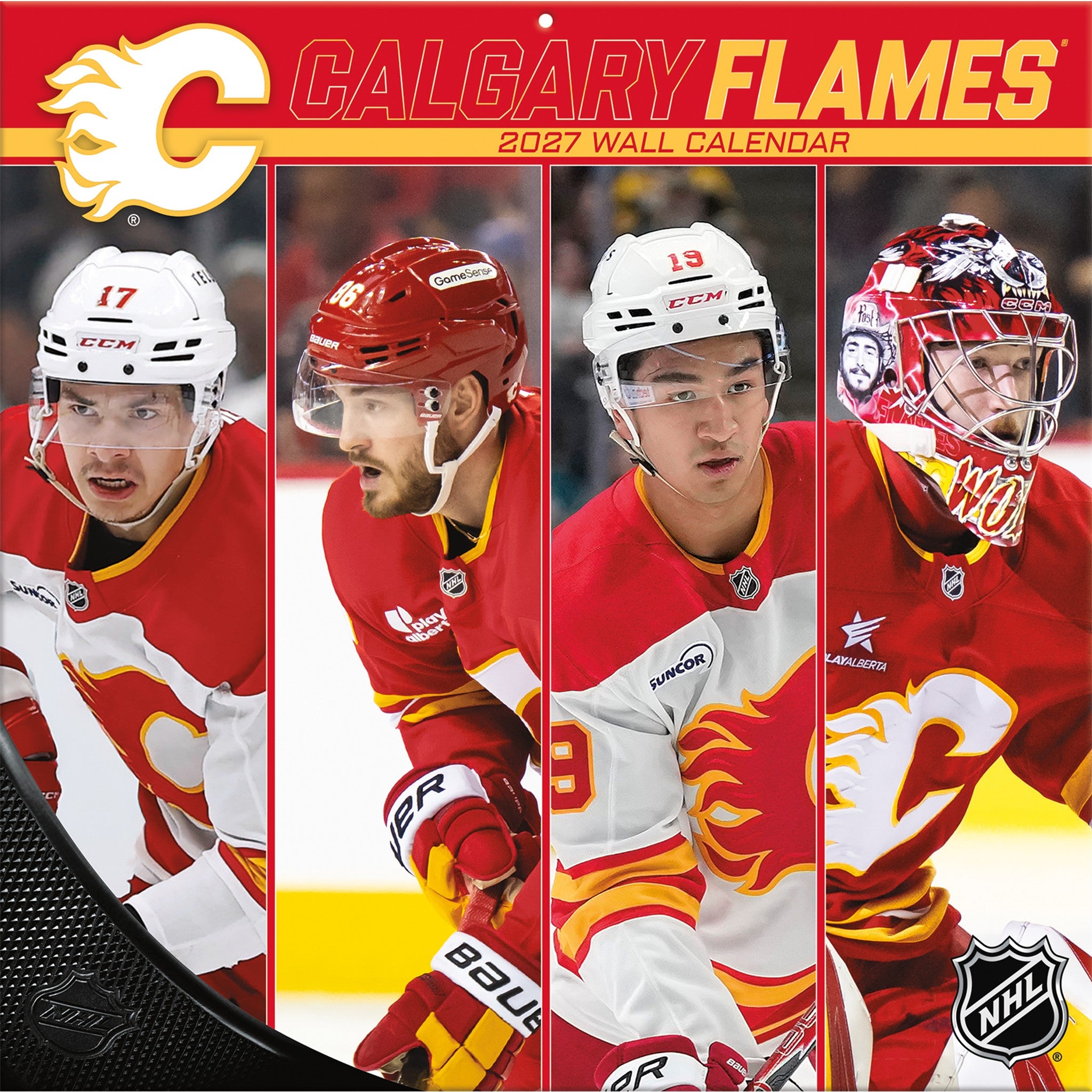 NHL Calgary Flames 2027 Wall Calendar - Online Only