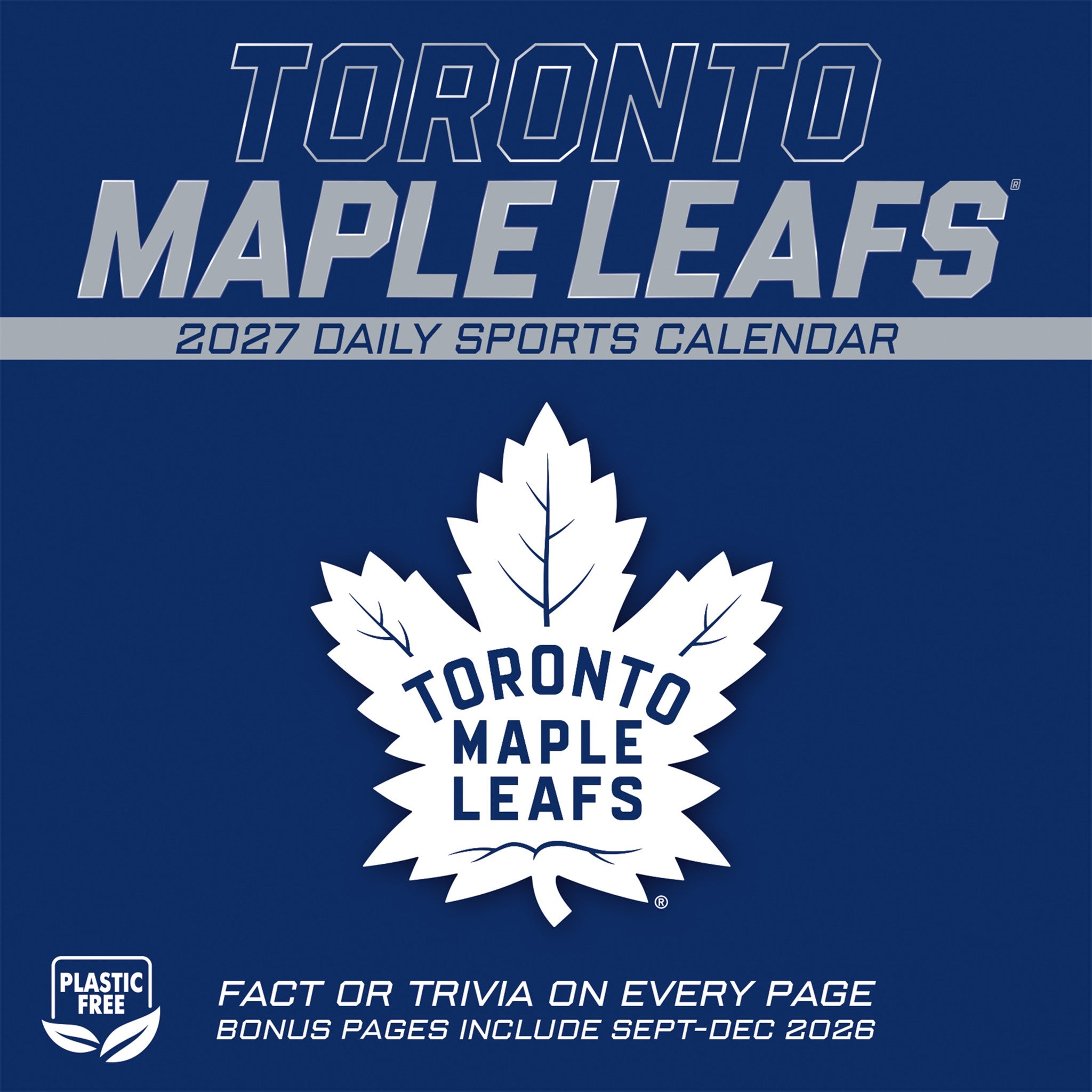 NHL Toronto Maple Leafs 2027 Box Calendar