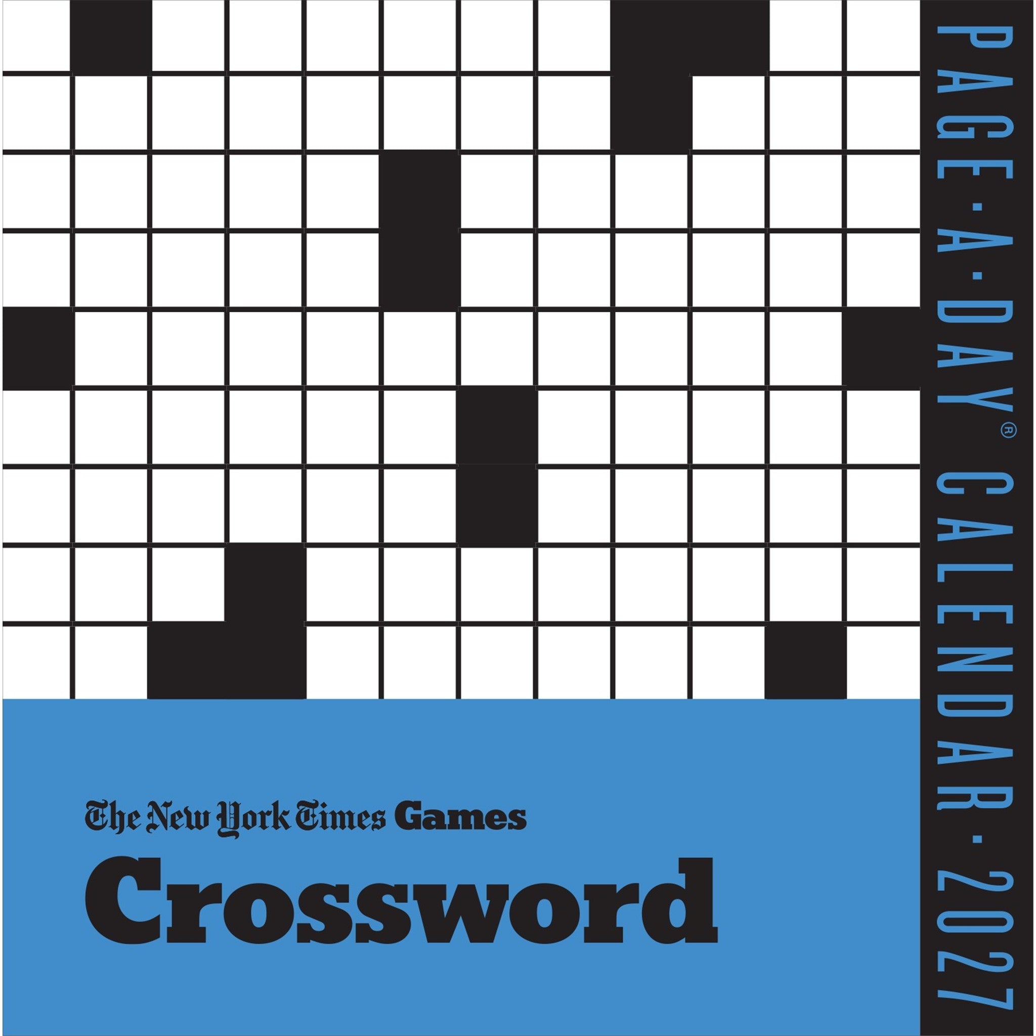 New York Times Daily Crossword 2027 Box Calendar
