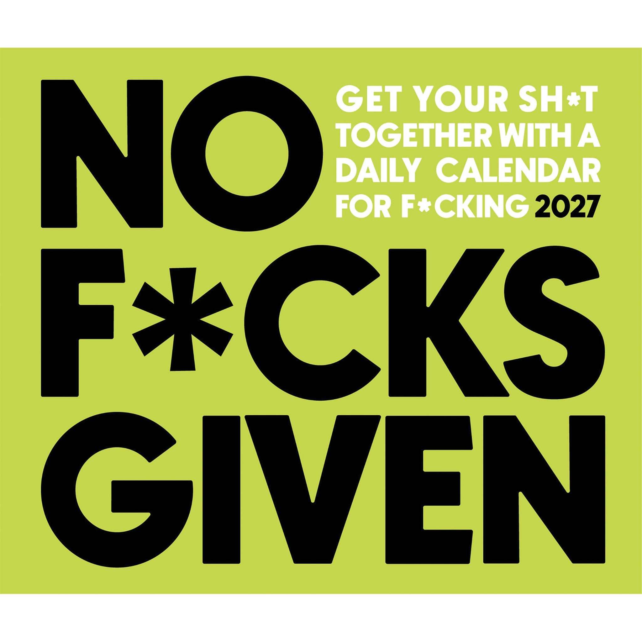 No F*cks Given 2027 Box Calendar - Online Only