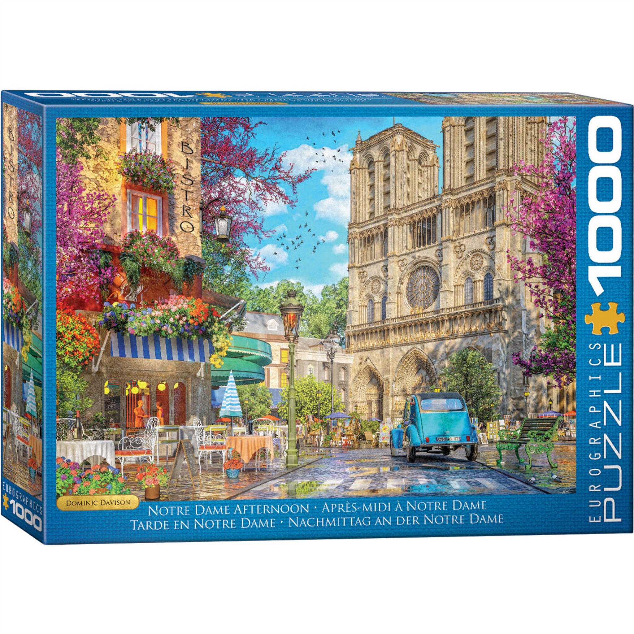 Notre Dame Afternoon 1000 Piece Puzzle - Online Only