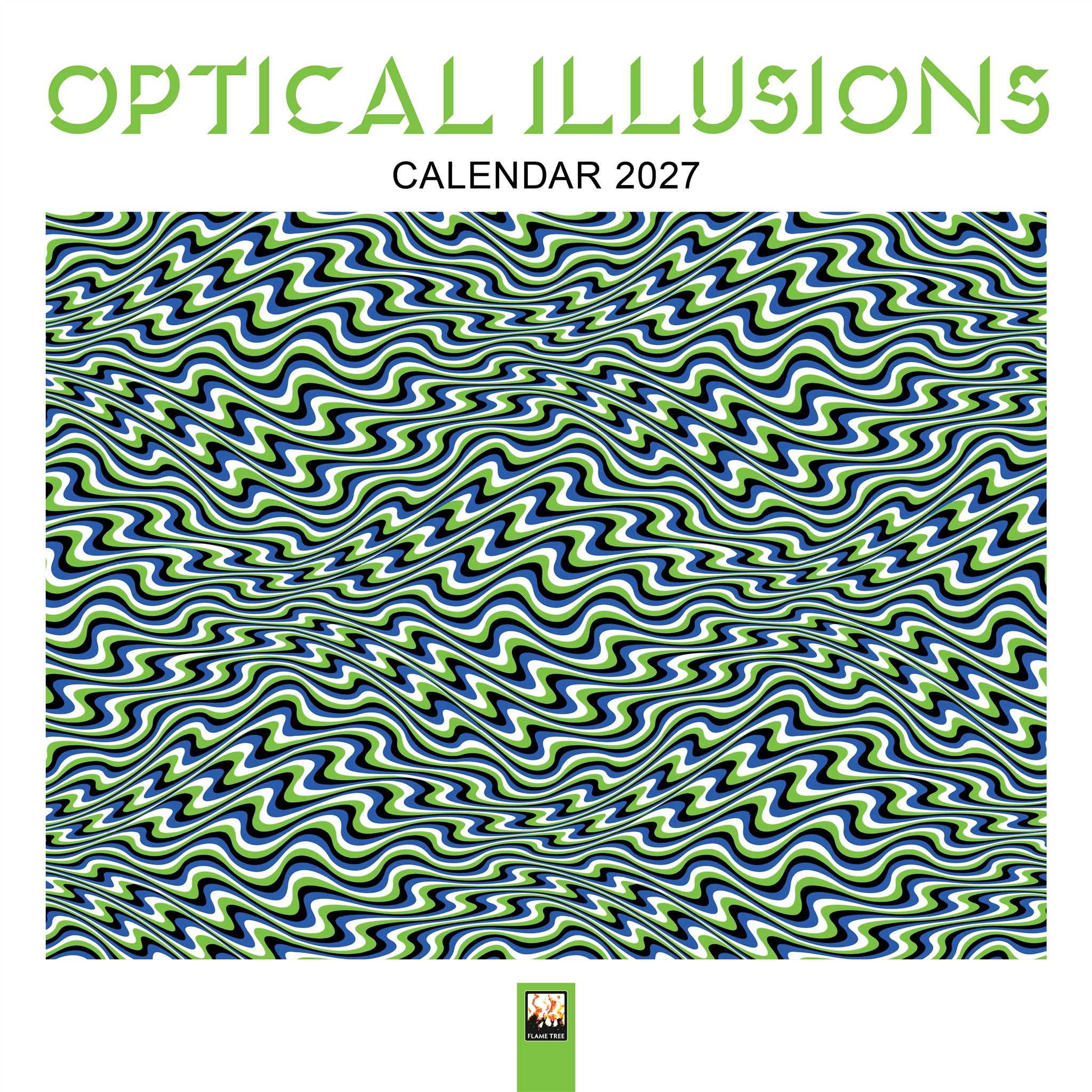 Optical Illusions 2027 Wall Calendar