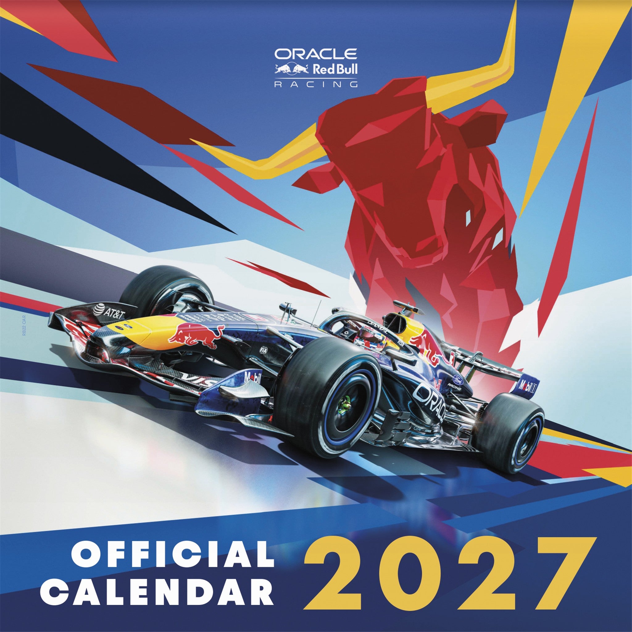 Oracle Red Bull Racing 2027 Wall Calendar