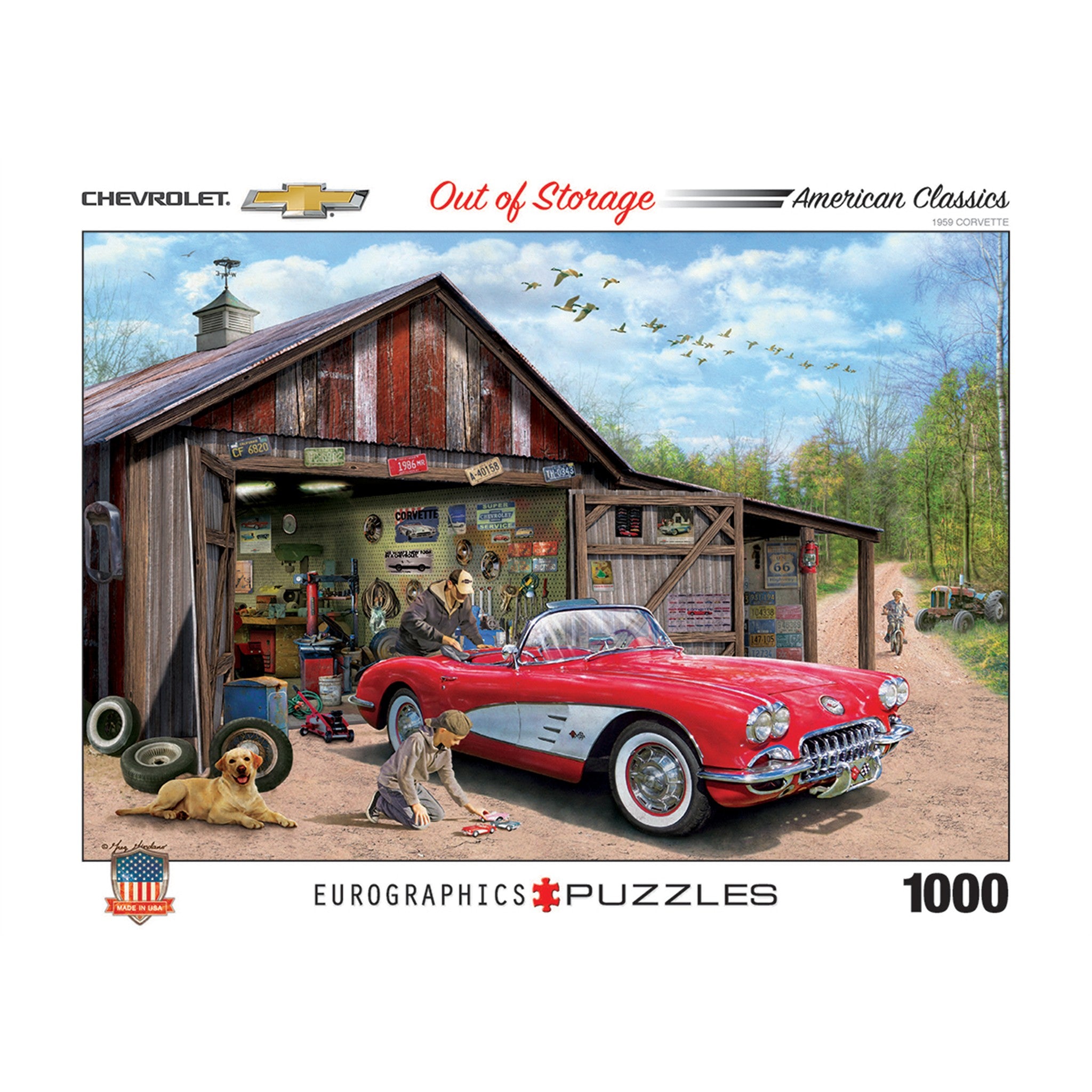 Out of Storage 1000 Piece Puzzle