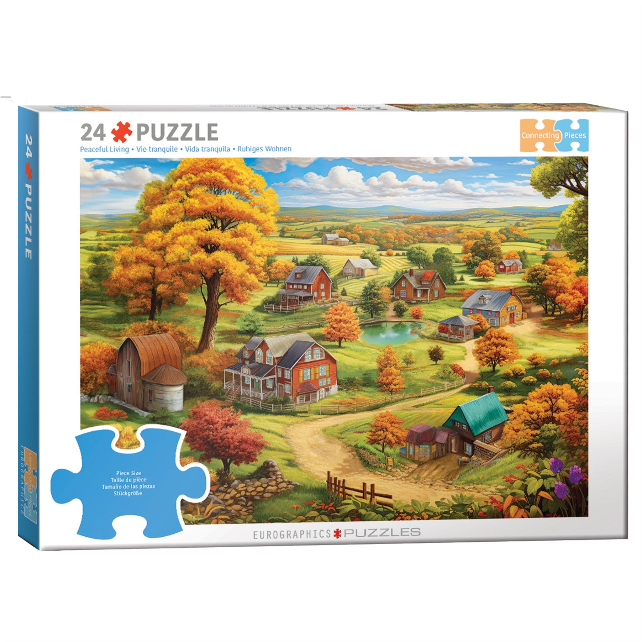 Peaceful Living 24 Piece Puzzle