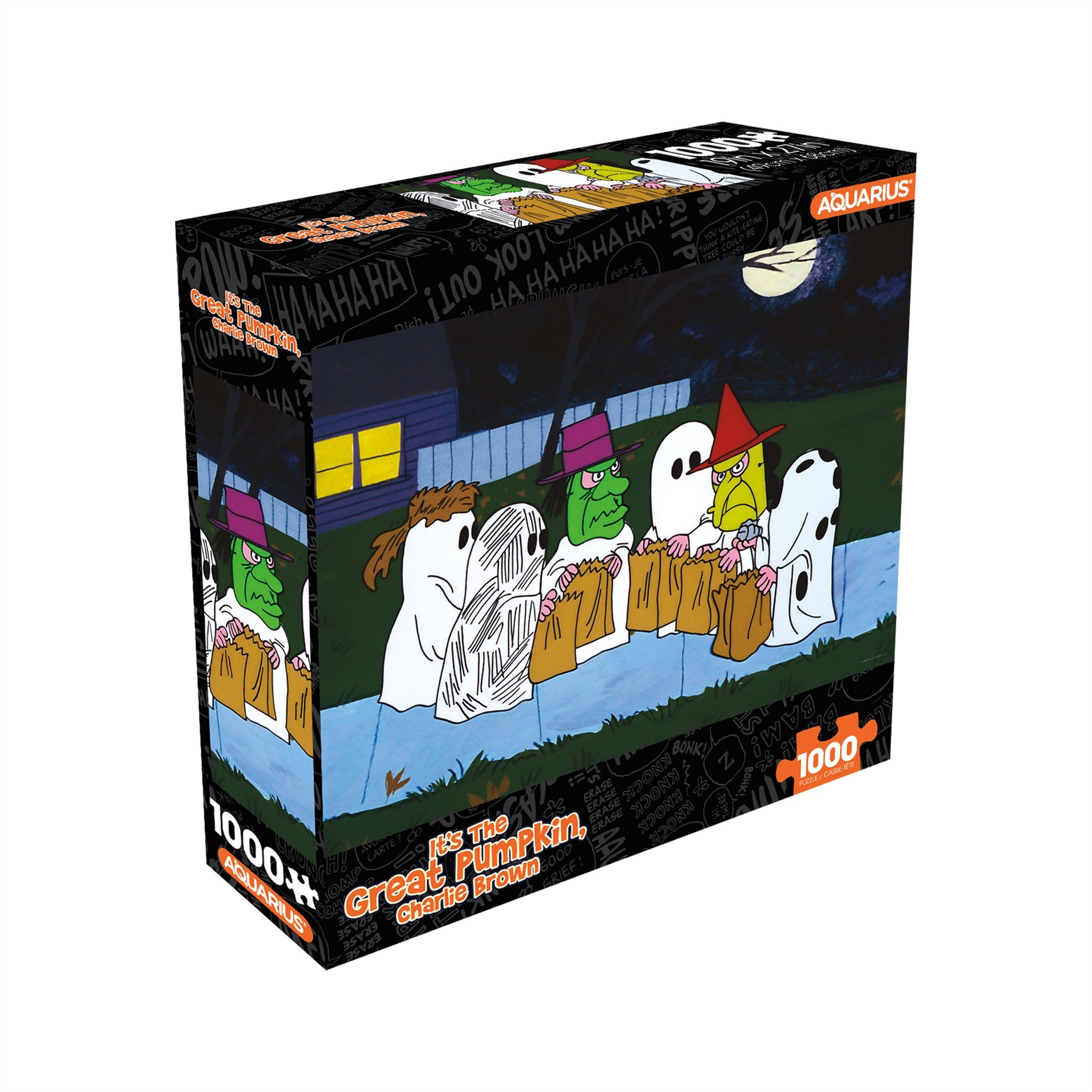Peanuts Charlie Brown Great Pumpkin Trick or Treat 1000 Piece Puzzle