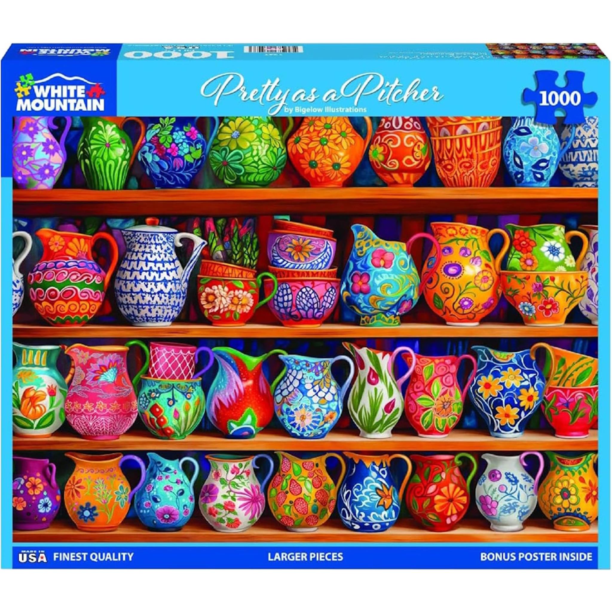 Pretty As A Pitcher 1000 Piece Puzzle