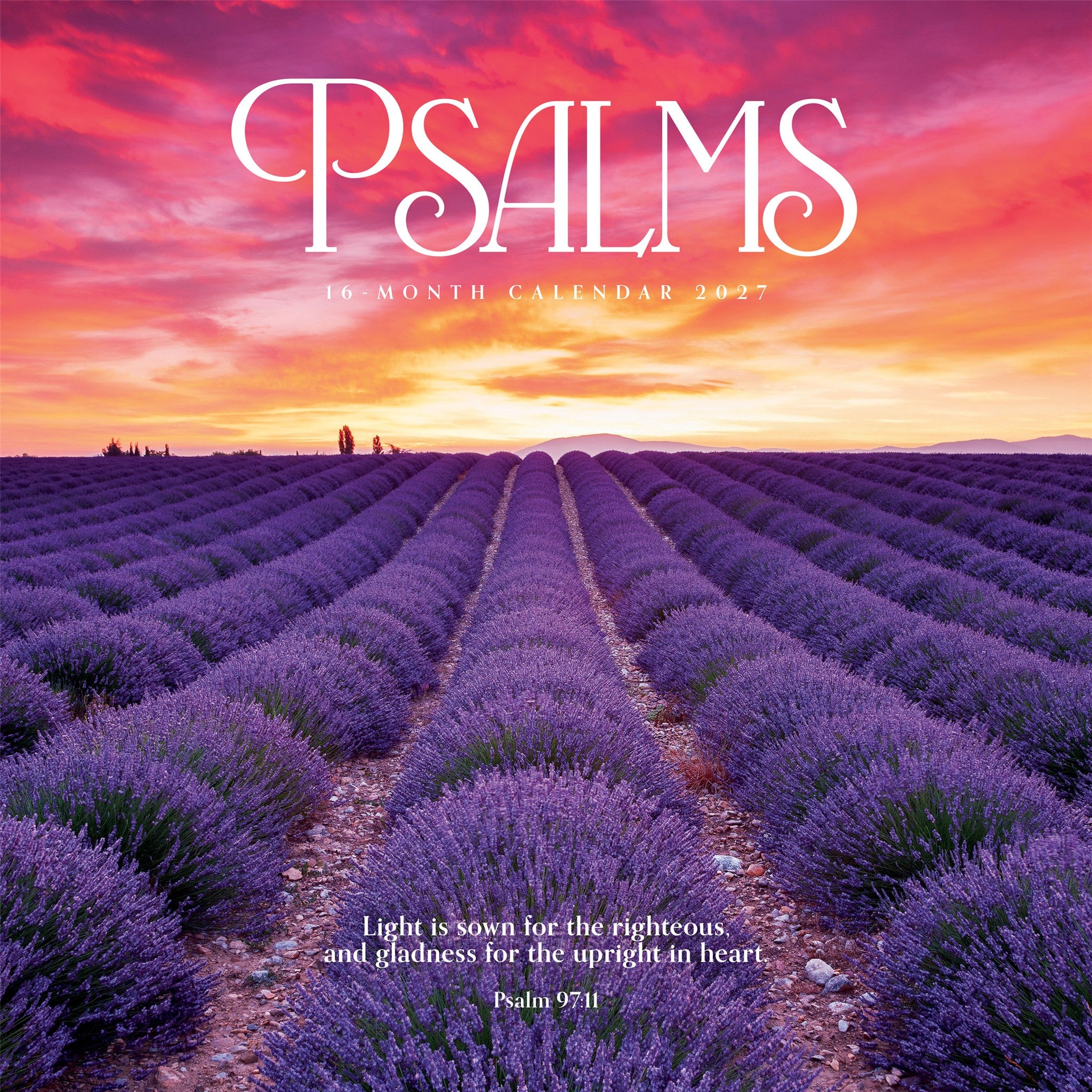 Psalms 2027 Wall Calendar