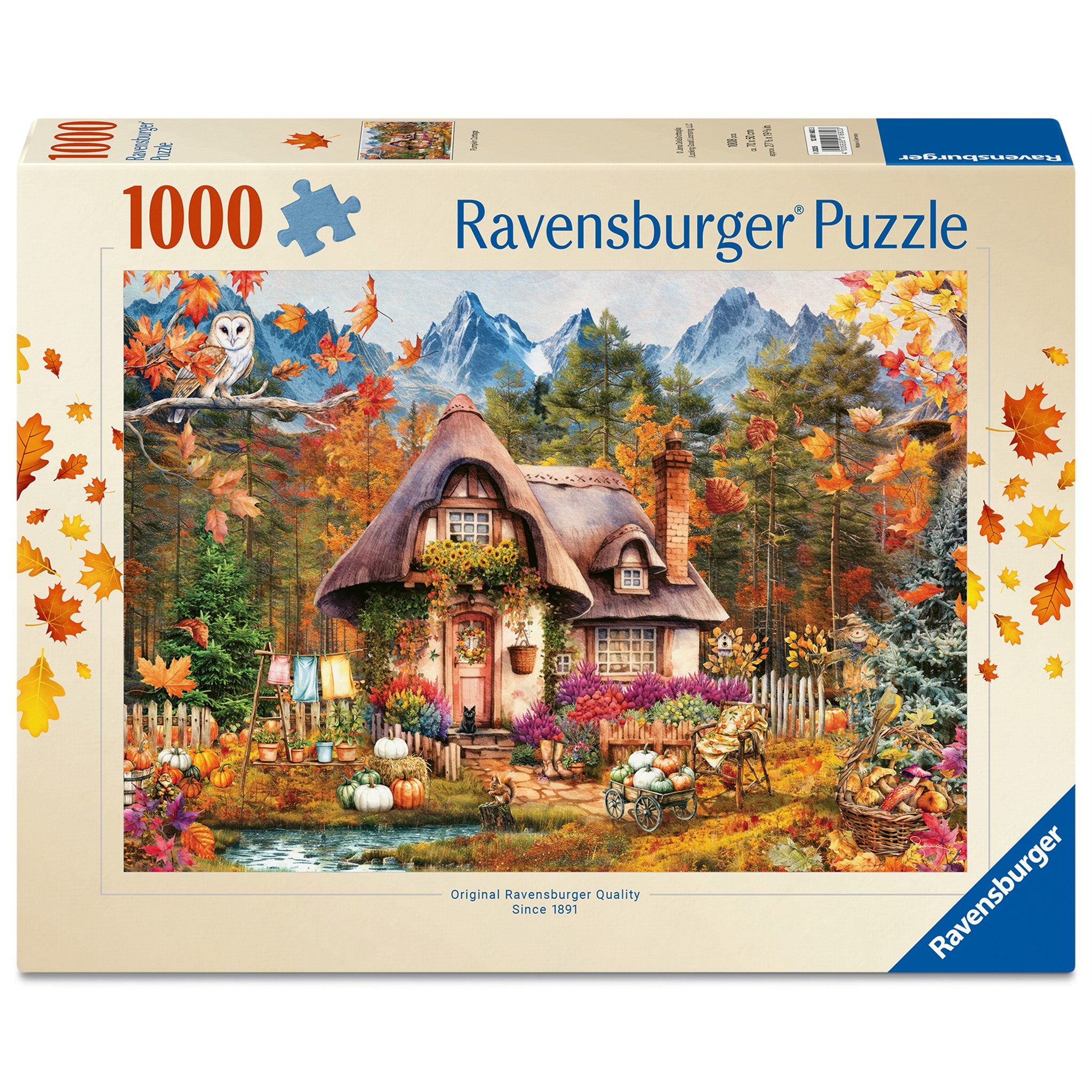 Pumpkin Cottage 1000 Piece Puzzle