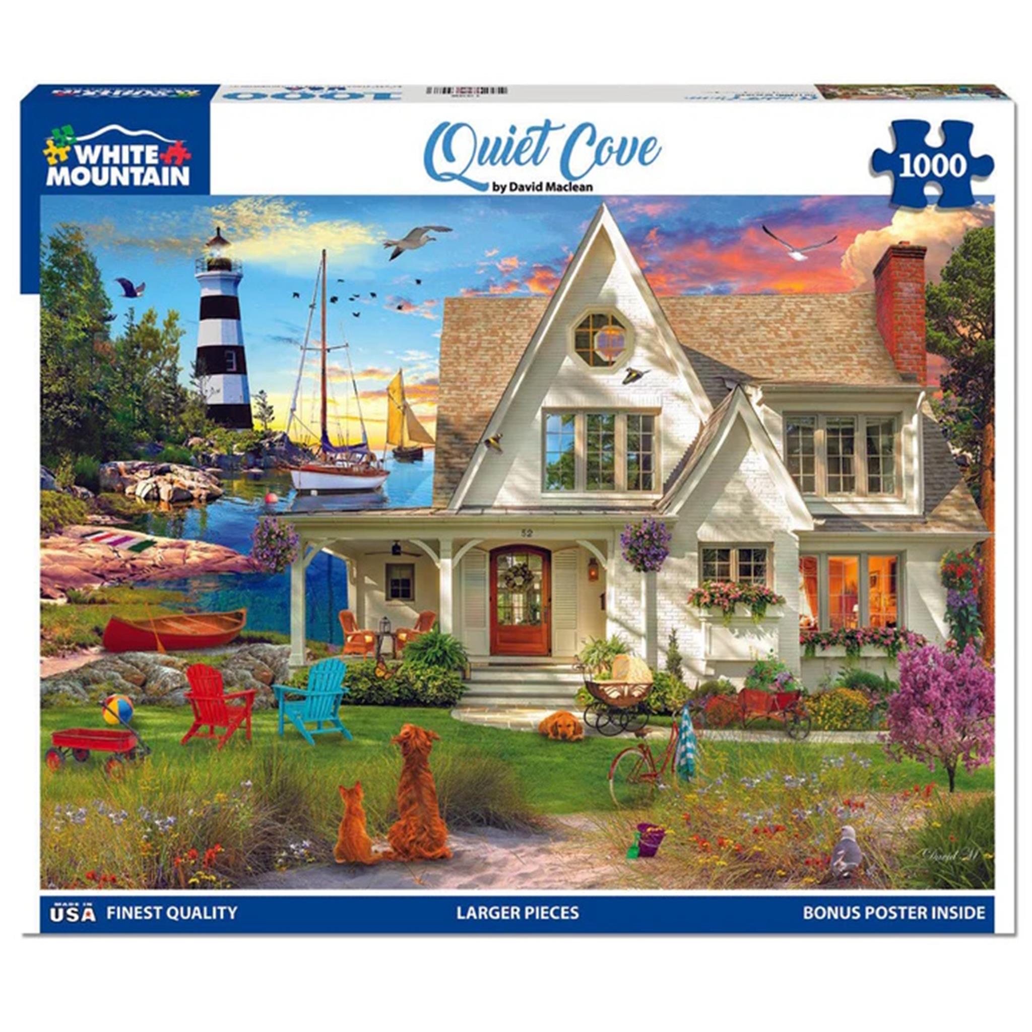 Quiet Cove 1000 Piece Puzzle