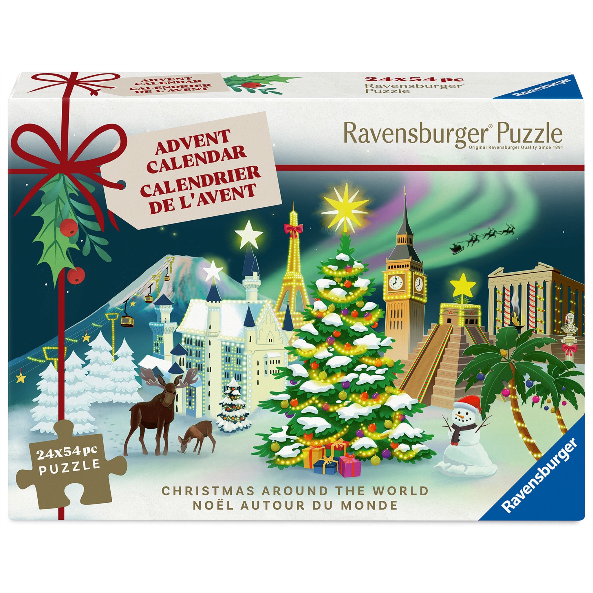 Ravensburger Advent Calendar 24 Mini 54 Piece Puzzles