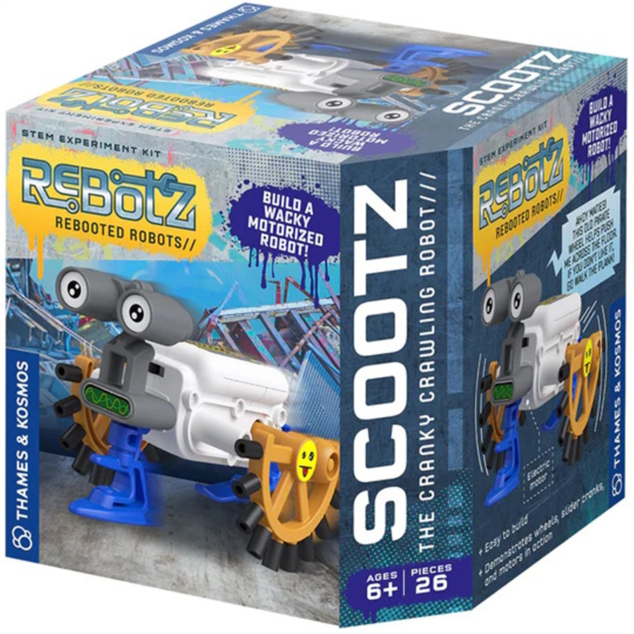 ReBotz Scootz The Cranky Crawling Robot