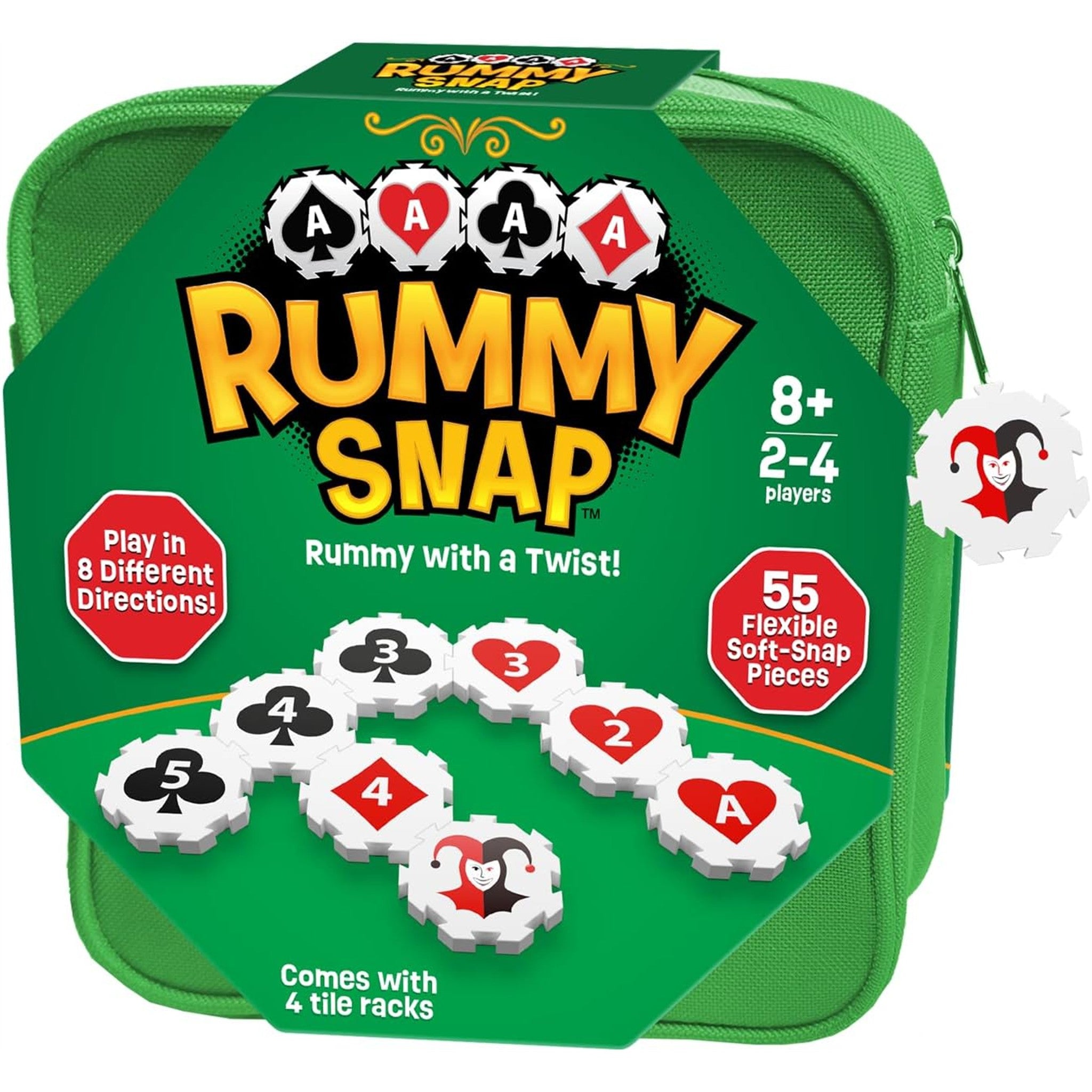 Rummy Snap Canvas Pouch