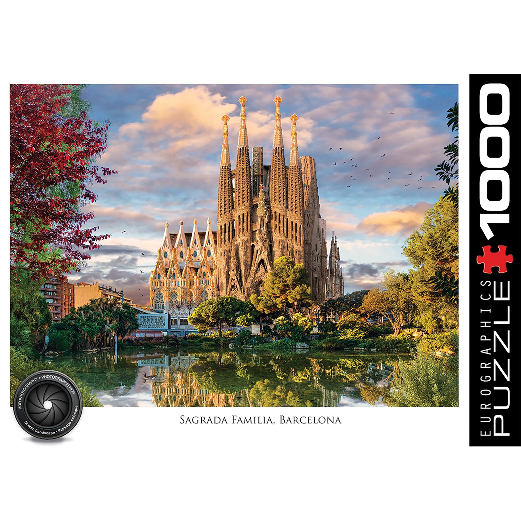 Sagrada Familia, Barcelona 1000 Piece Puzzle