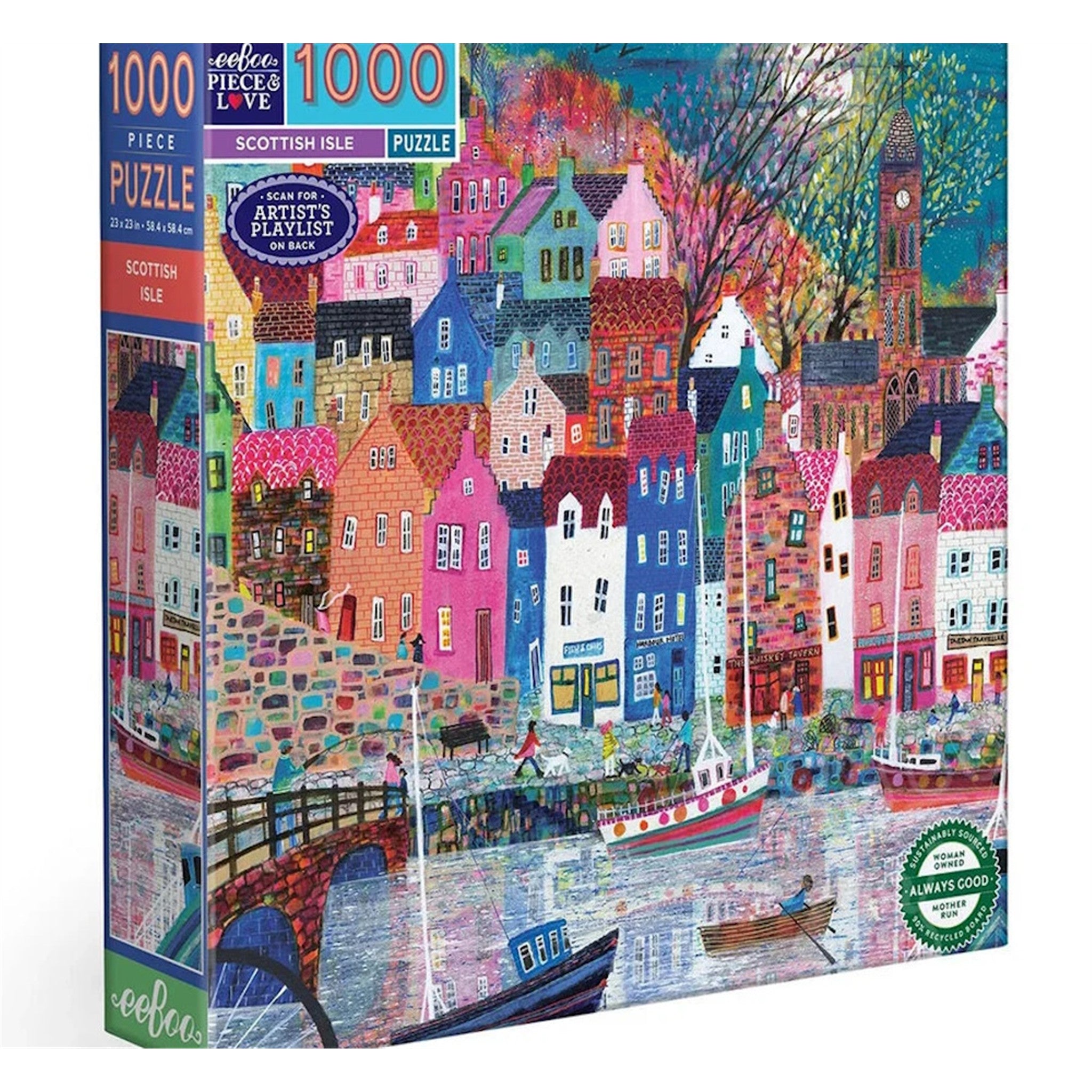 Scottish Isle 1000 Piece Puzzle