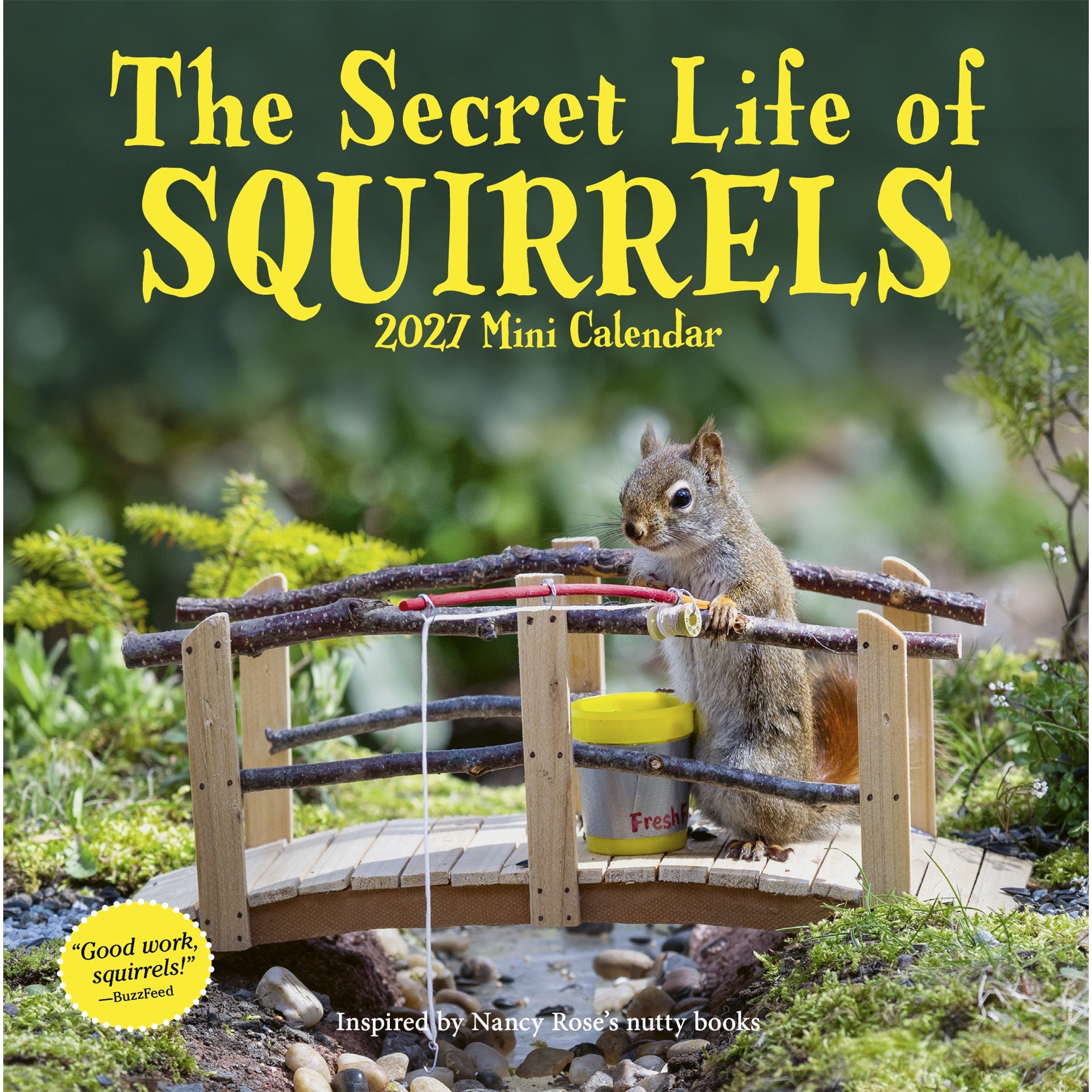 Secret Life of Squirrels 2027 Mini Calendar