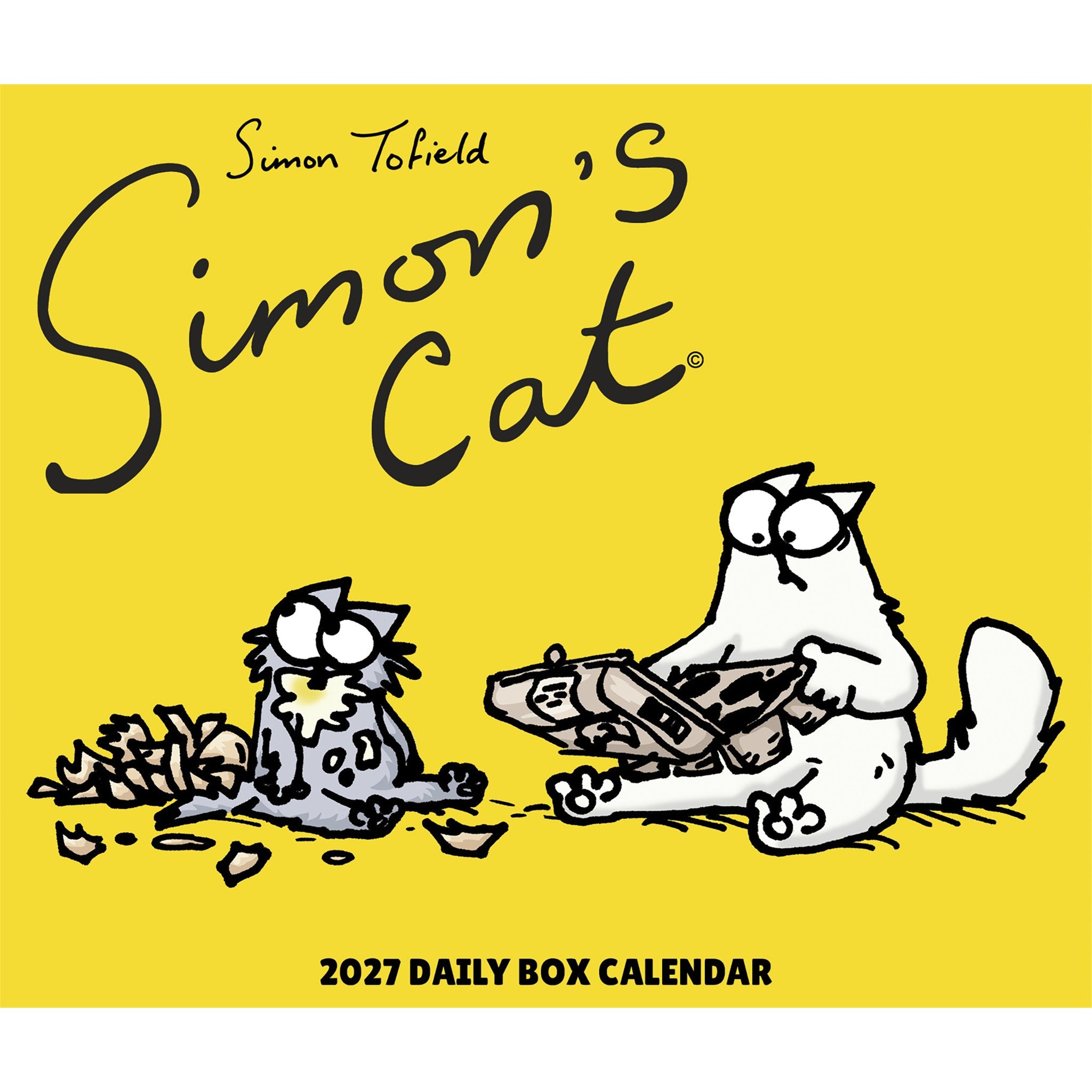 Simon's Cat 2027 Box Calendar - Online Only