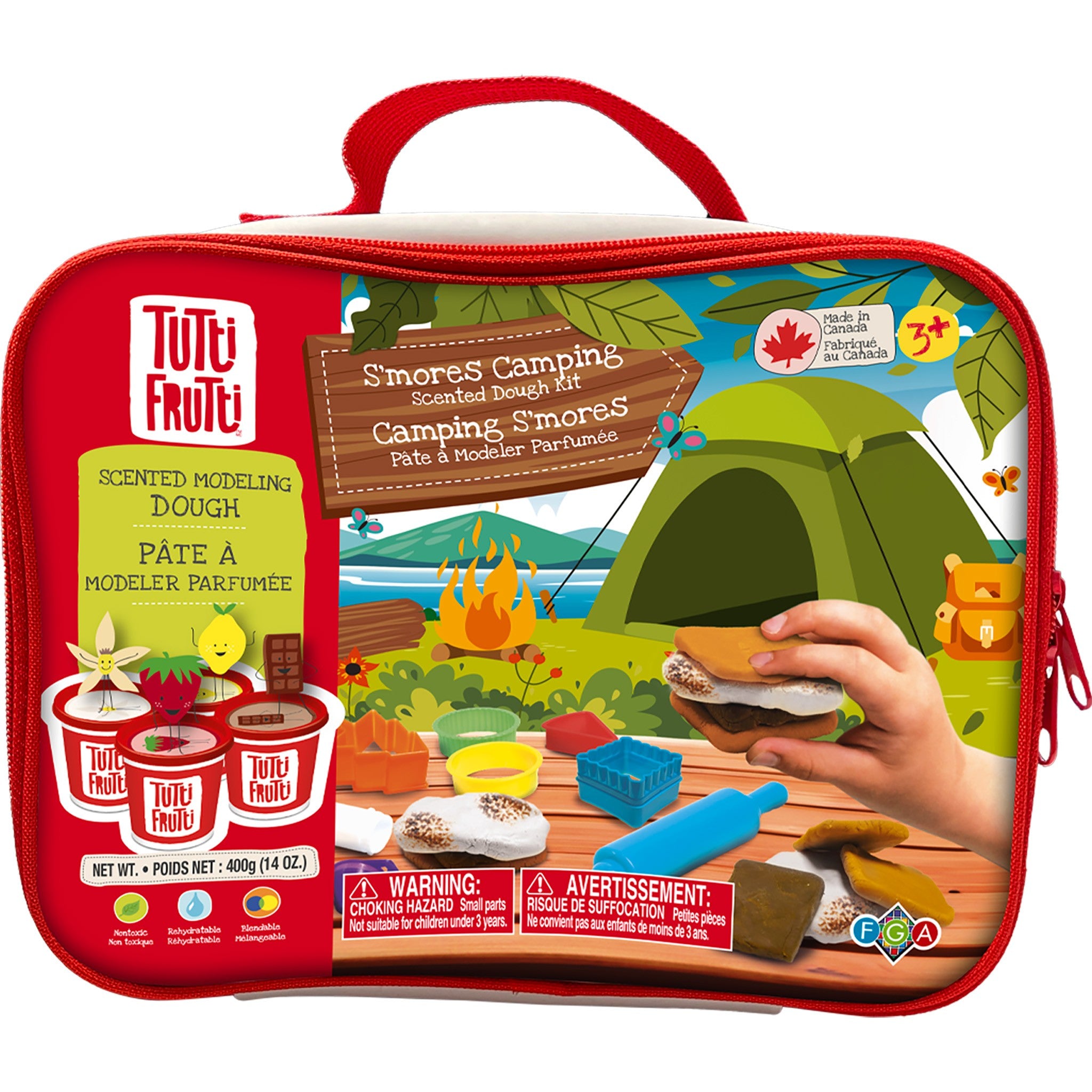 S'Mores Camping Kit Tutti Frutti Lunchbag