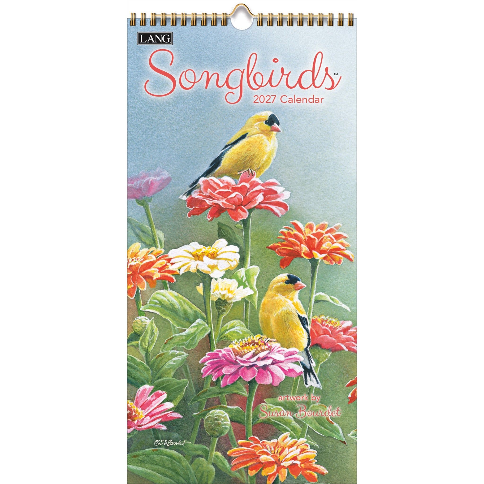 Songbirds 2027 Slim Calendar