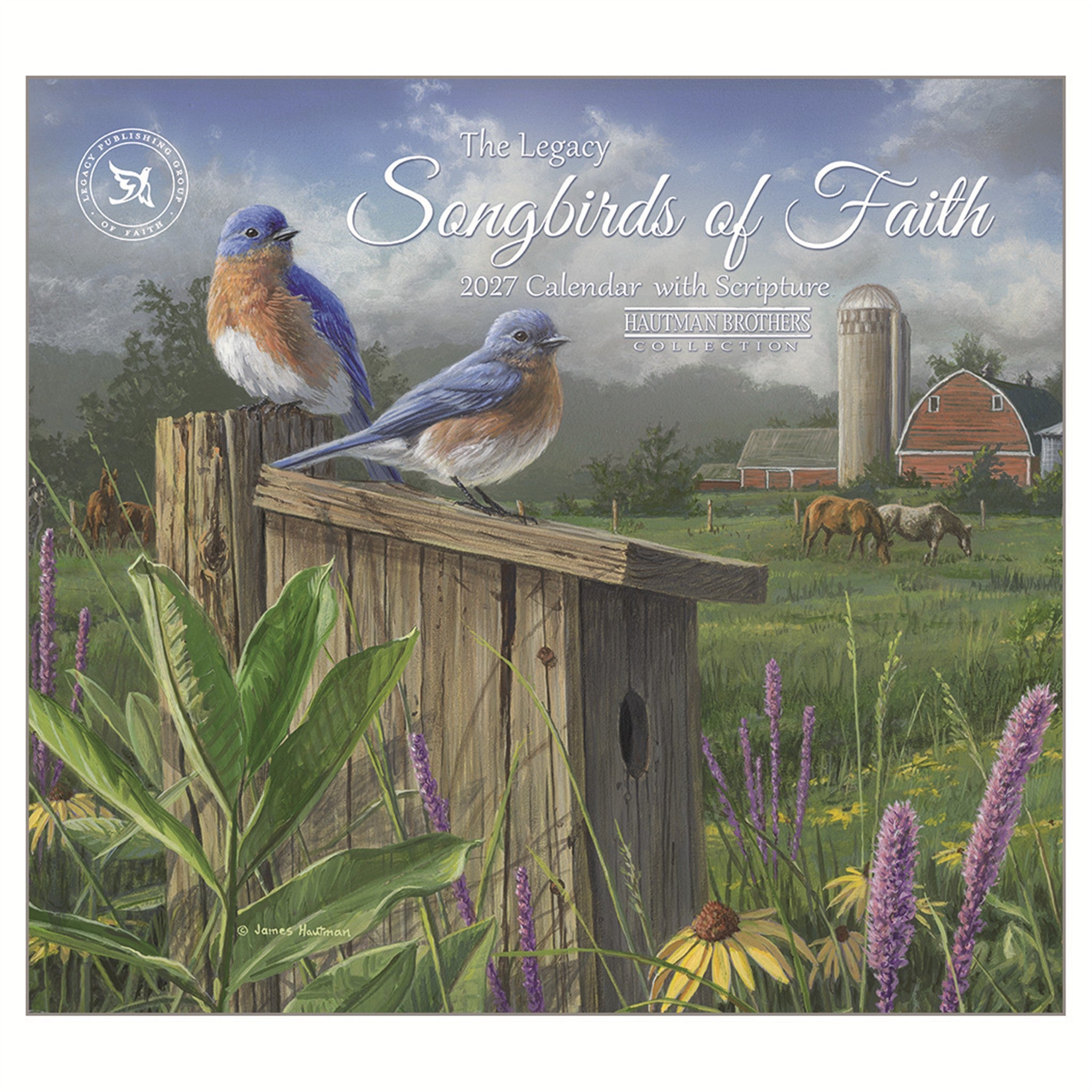 Songbirds Of Faith 2027 Wall Calendar - Online Only