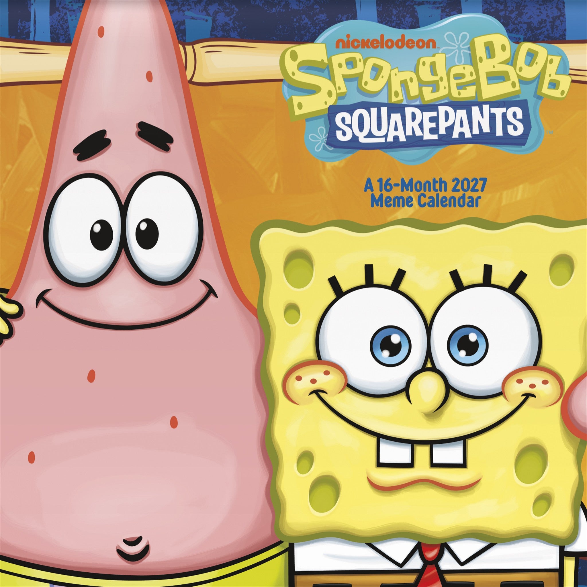 SpongeBob Squarepants 2027 Wall Calendar
