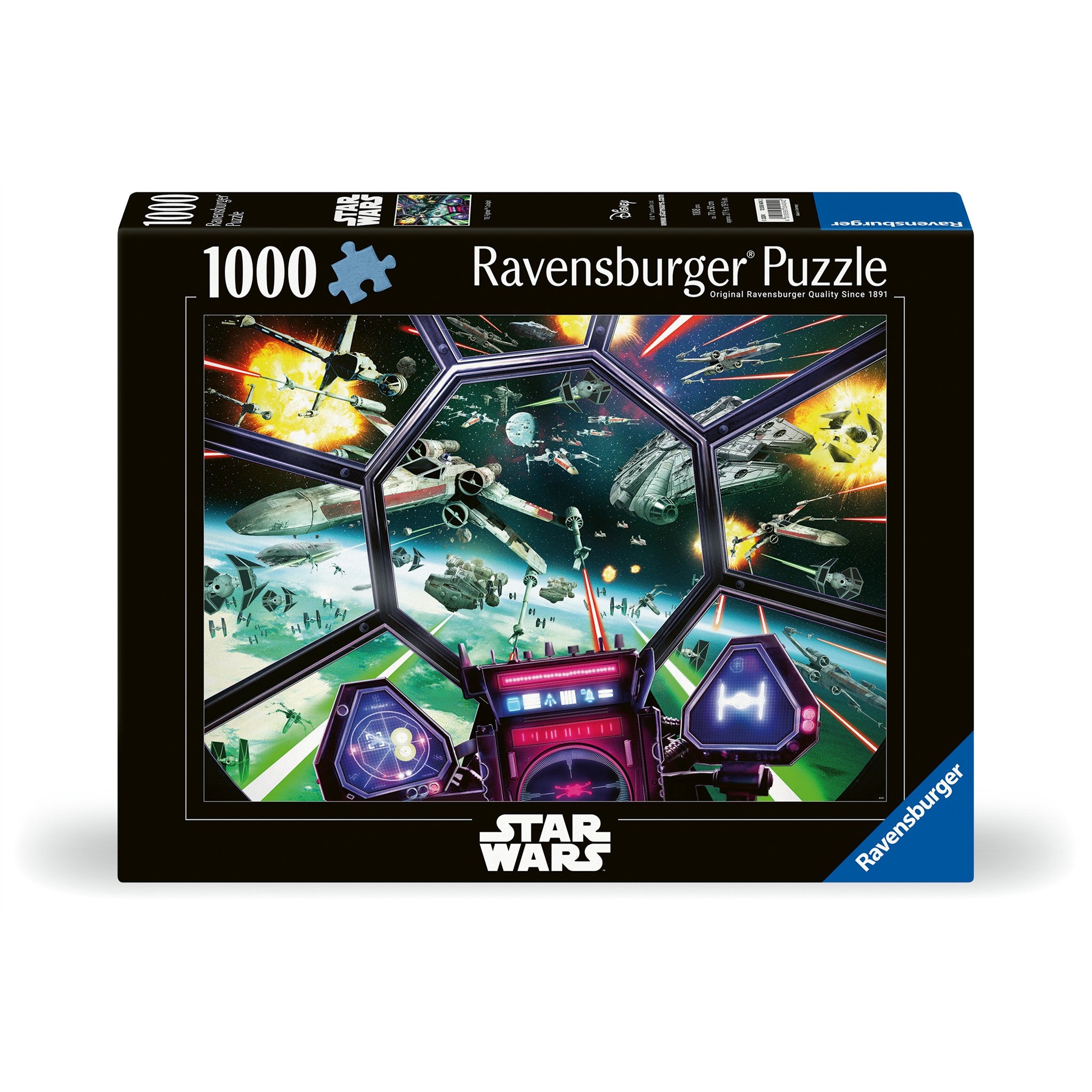 Star Wars TIE Fighter Cockpit 1000 Piece Puzzle