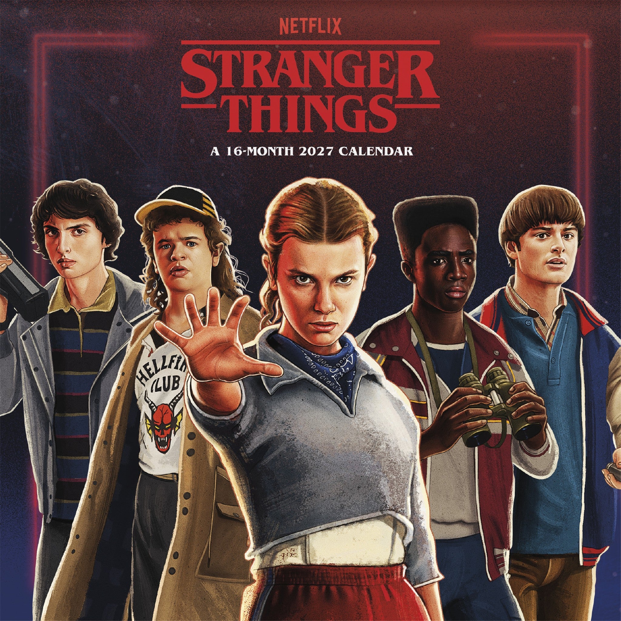 Stranger Things 2027 Mini Calendar