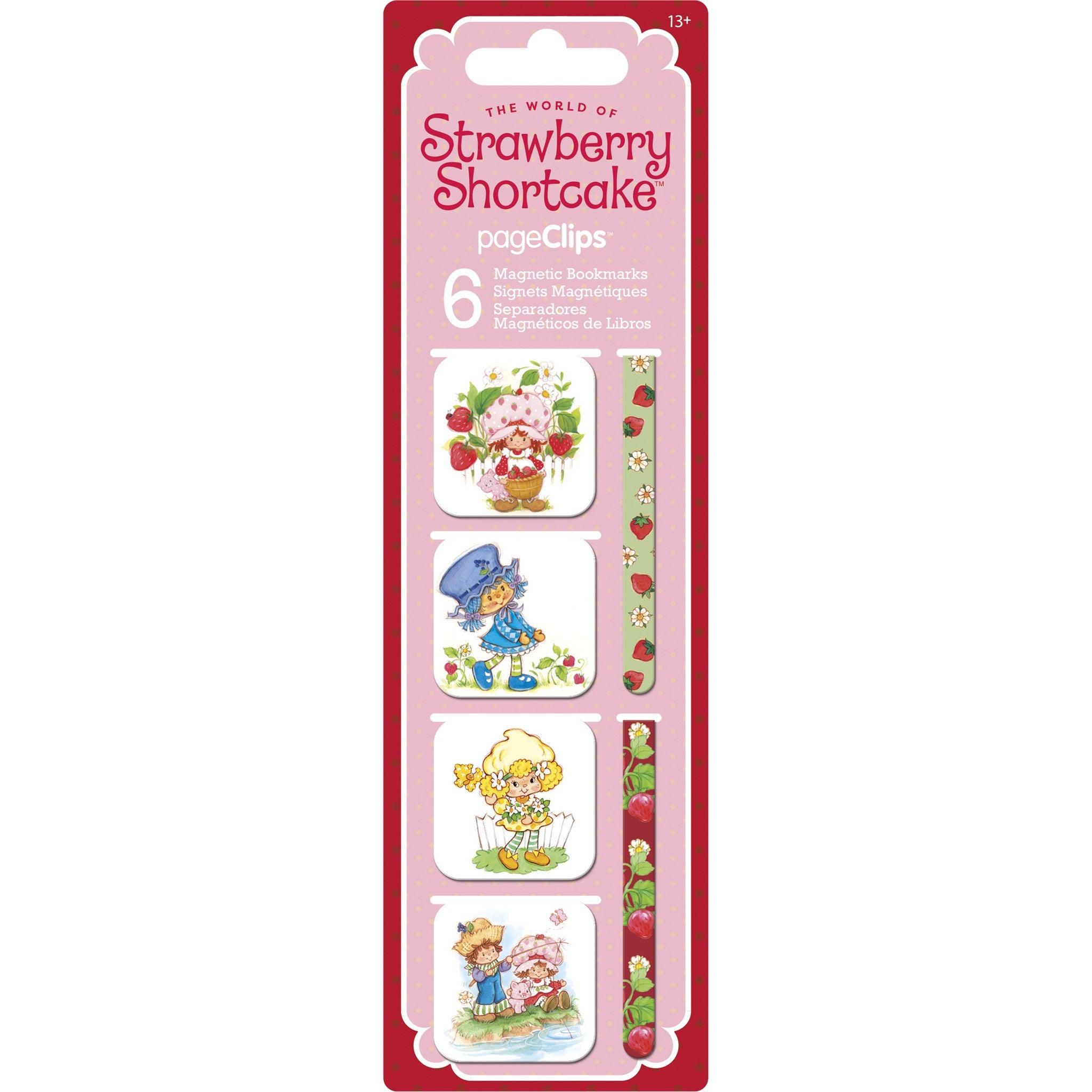 Strawberry Shortcake Page Clips - Online Only