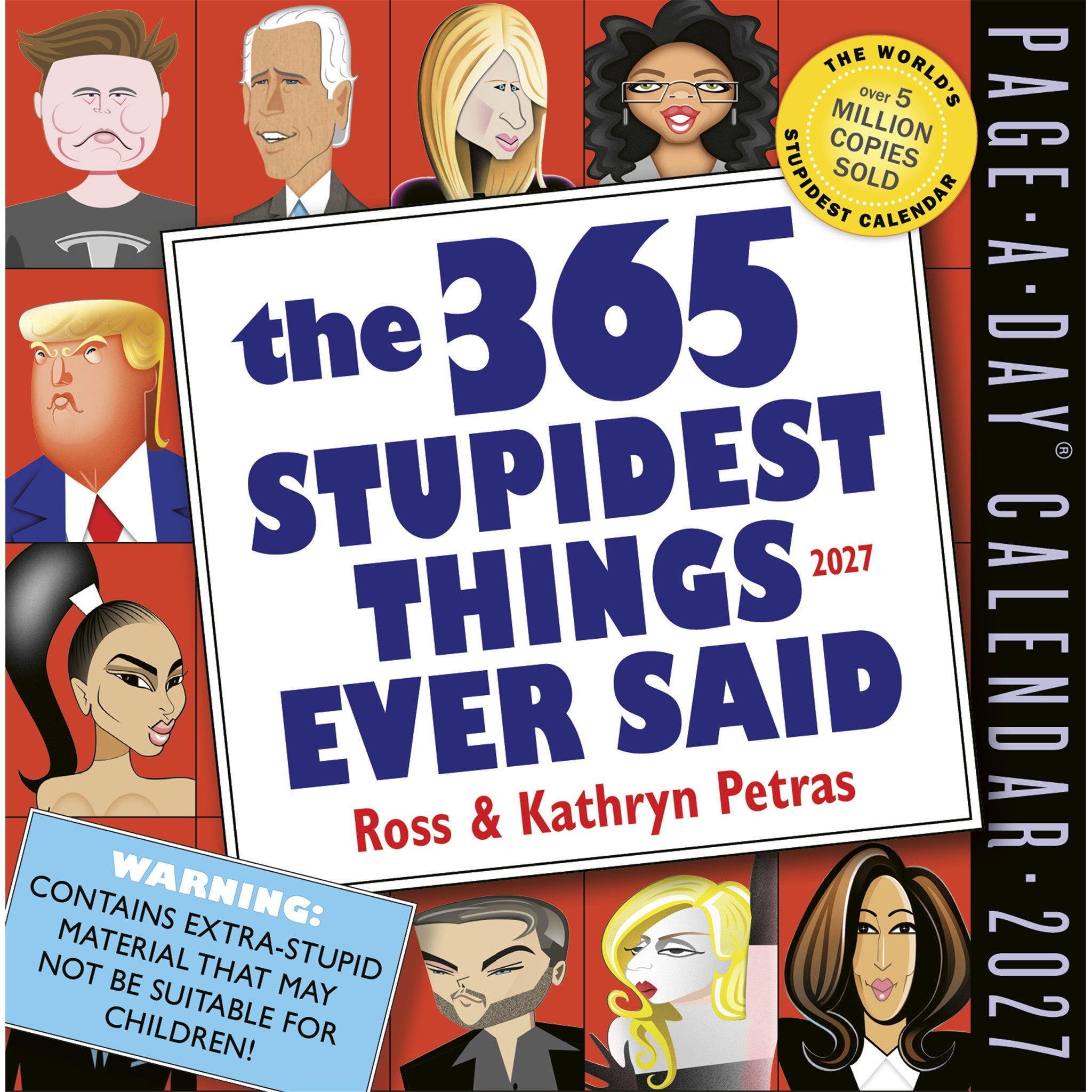 Stupidest Things Ever Said 2027 Box Calendar