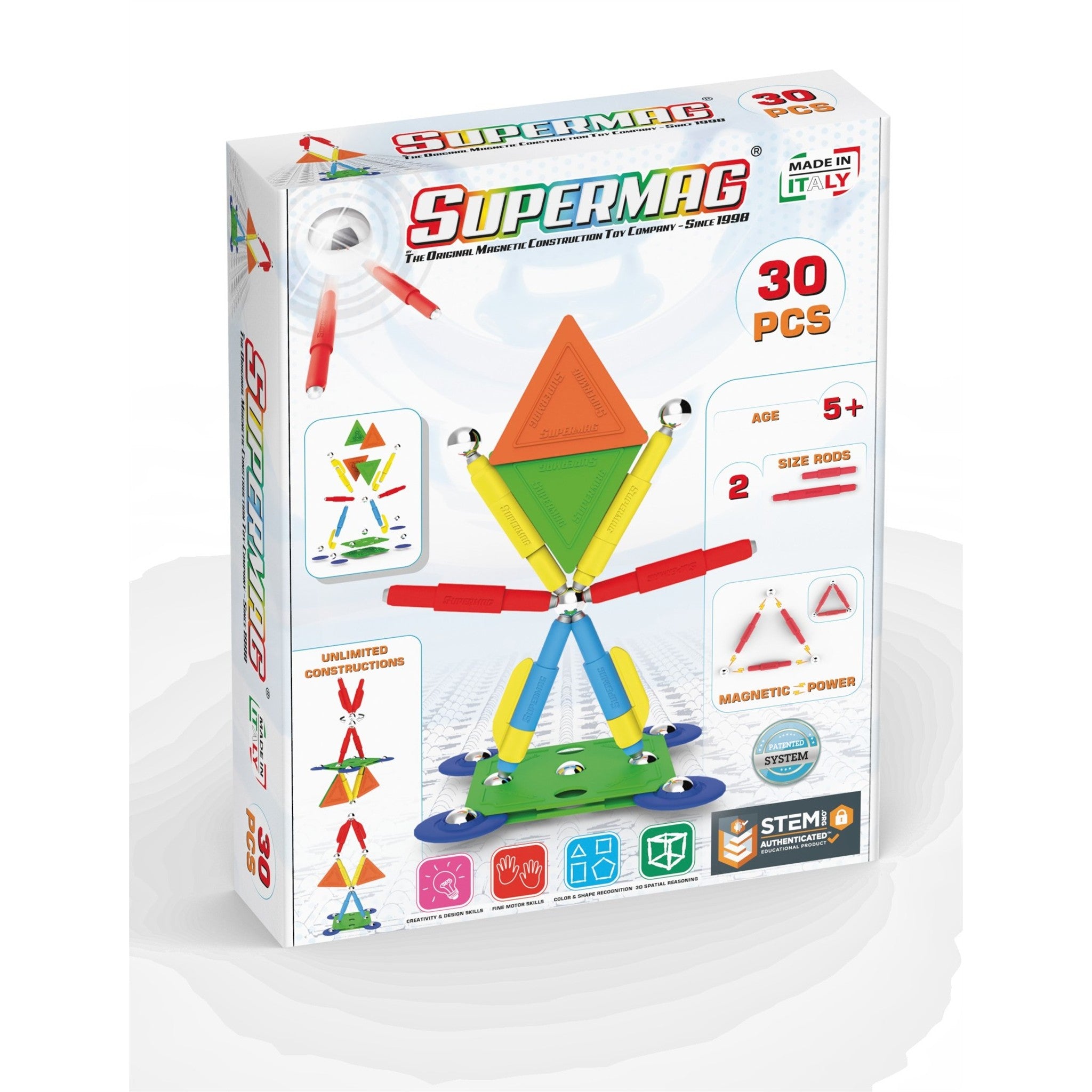 Supermag Multicolor 30 Piece