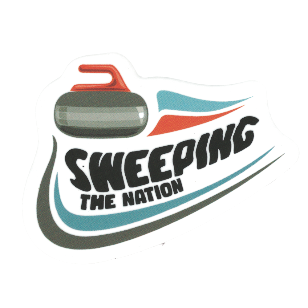Sweeping the Nation Vinyl Sticker
