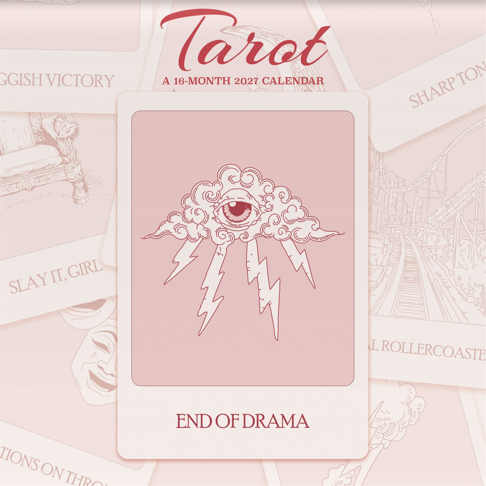 Tarot 2027 Wall Calendar - Online Only