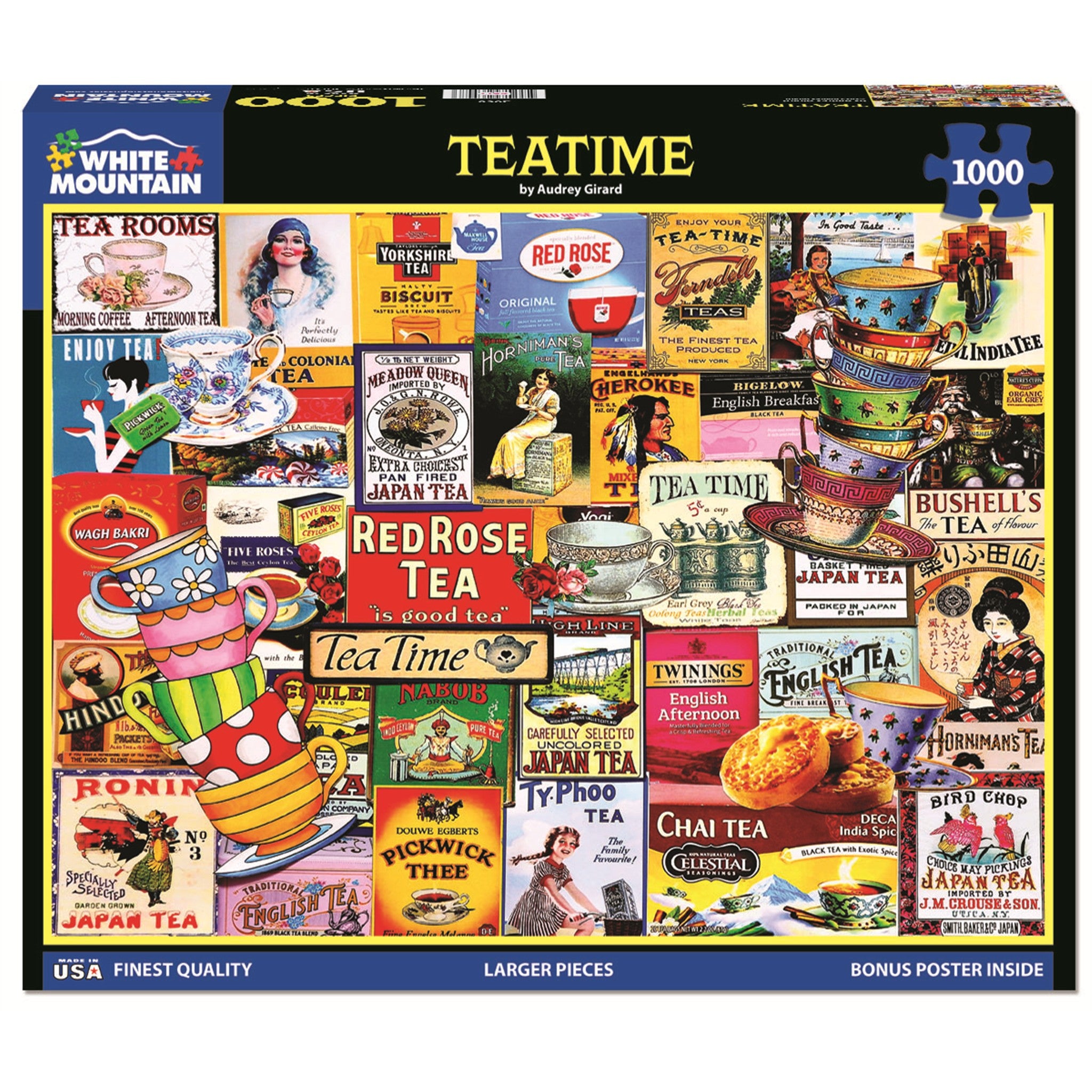 Teatime 1000 Piece Puzzle - Online Only